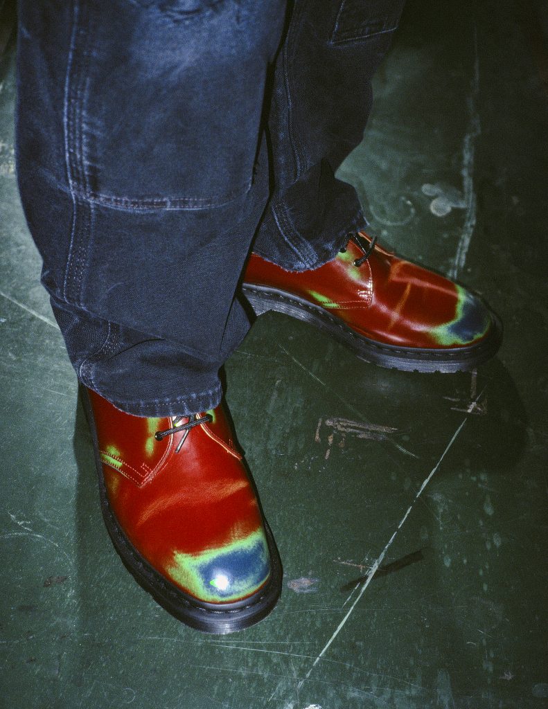 Dr. Martens® x Supreme® Collaboration. Photography by Jiro Konami.