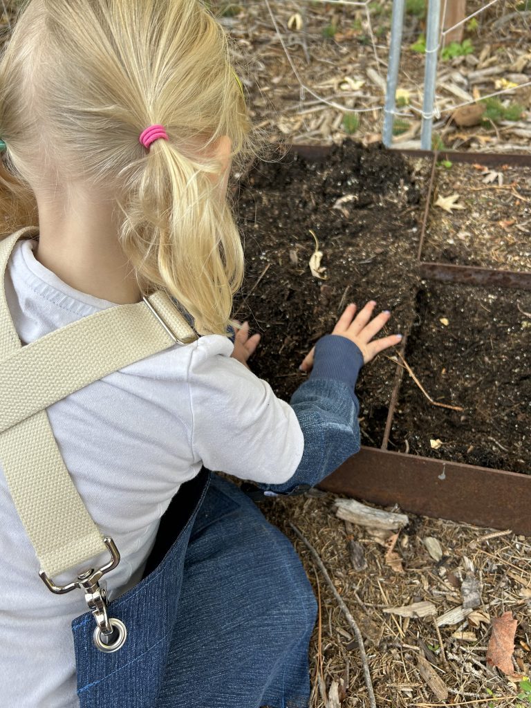 Park + Coop - Sustainable upcycled denim apron and craft sleeves for kids.