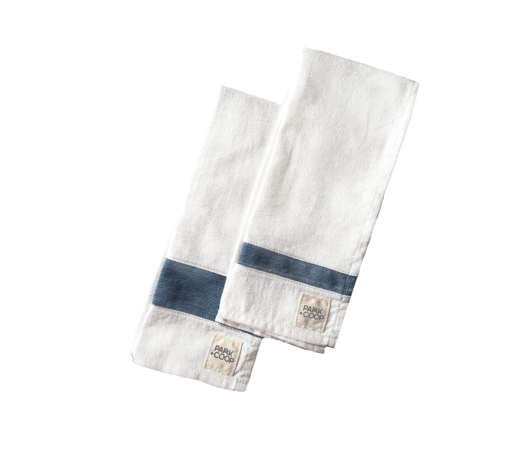 Park + Coop - Sustainable upcycled denim tea towel.