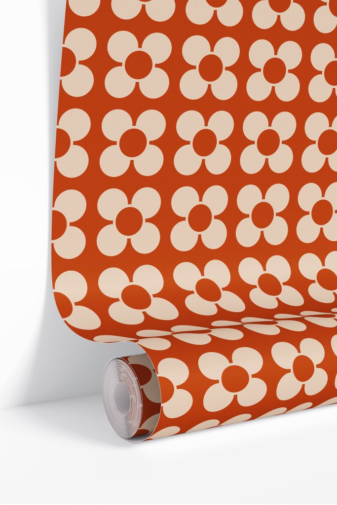 Storigraphic x Hornsea®, 'Originals/Moderns' Collection
Saffron Orange Edition, 10m Non-Woven Wallpaper.