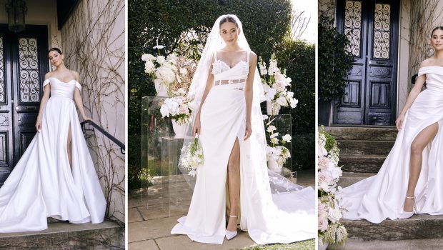 Trish Peng's Colpo Di Fulmine Bridal Collection. Campaign Photography by Jonny Scott, Courtesy of Trish Peng.