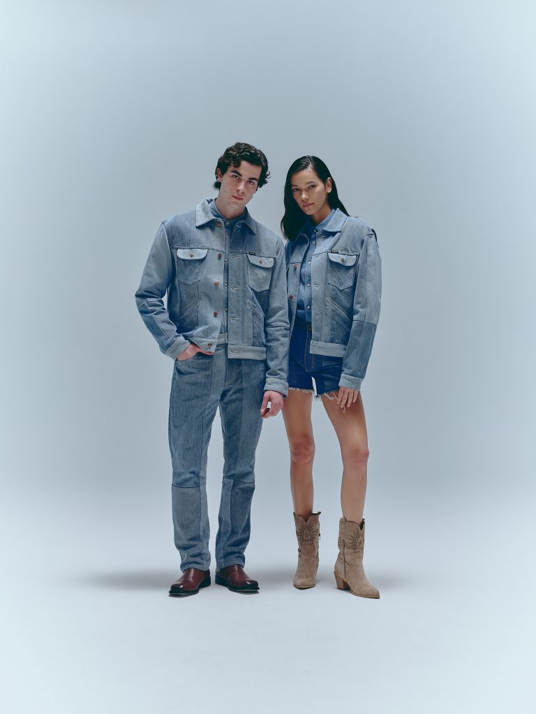 Introducing a sustainable twist on some of its classic styles, including the Greensboro Straight Leg Jean, Reworked Short, Icon Jacket and Heritage Shirt, the new line serves as the second installment of Wrangler Reborn after a successful initial launch in 2022.

Photo courtesy of Wrangler®.