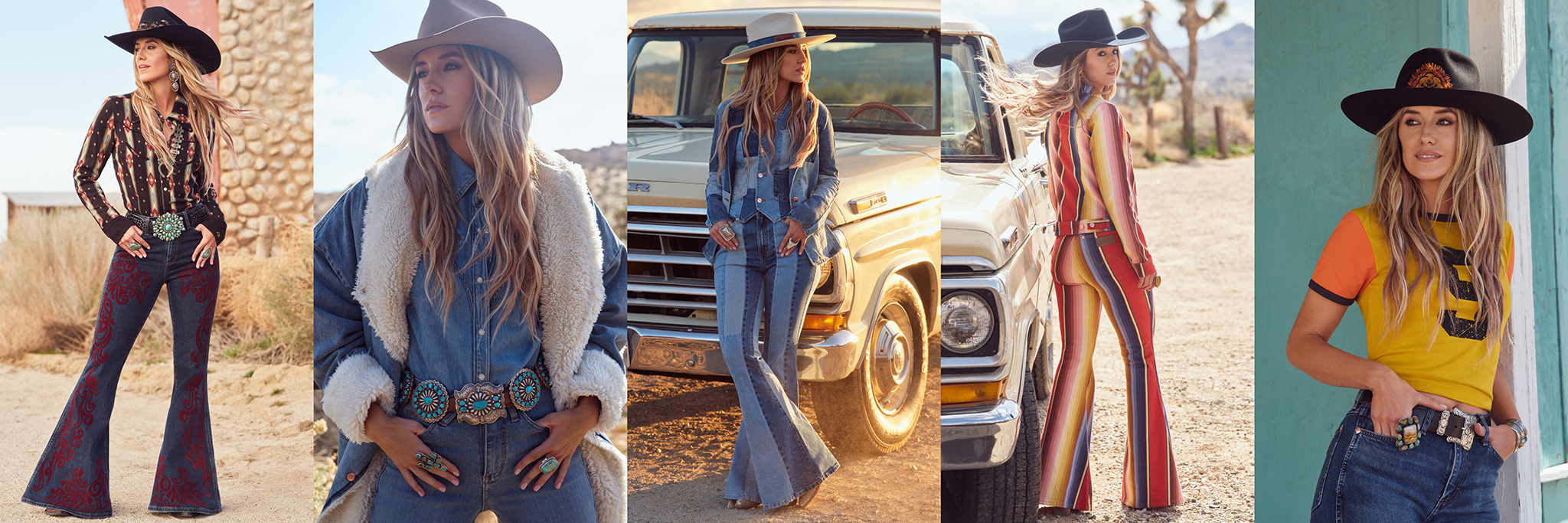 Grafica Retrò Maglietta Oversize Wrangler X Lainey Wilson - Grafica