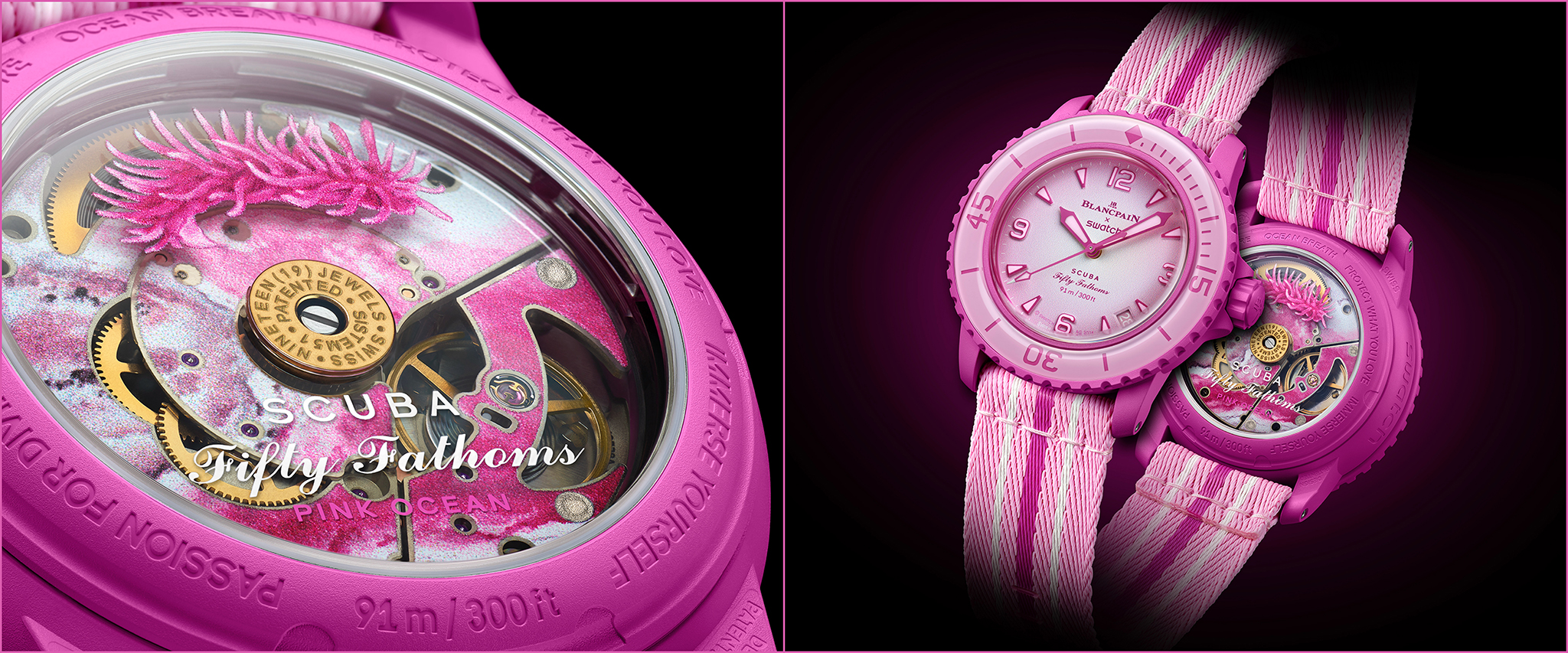 BIOCERAMIC SCUBA FIFTY FATHOMSコレクション Bioceramic Scuba Fifty Fathoms Collection - Blancpain X Swatch