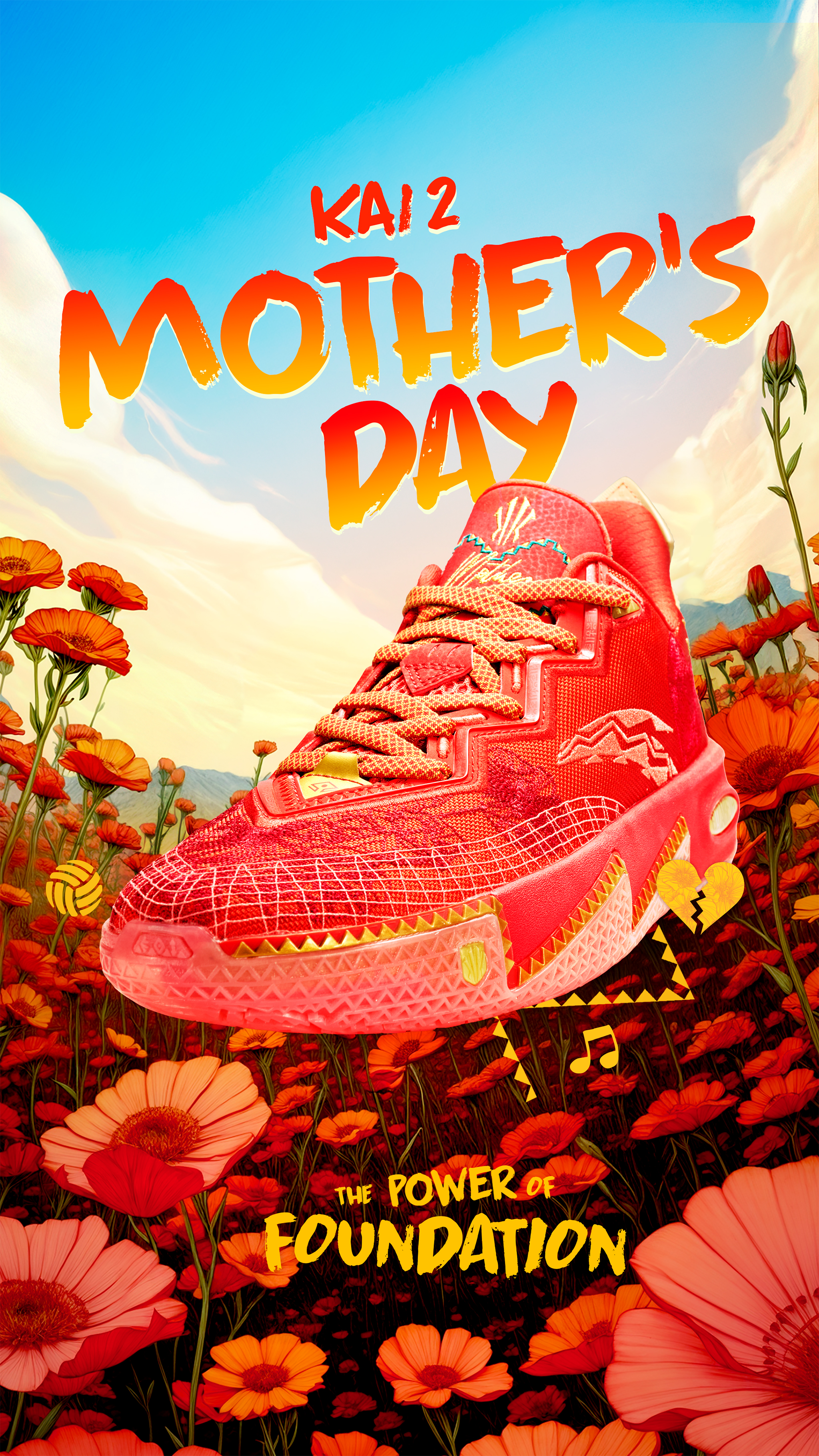 ANTA, Kyrie Irving & Sneaker Room Debut Kai 2 "Mother's Day" Colorway