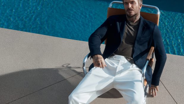 BECKHAM x BOSS Spring/Summer 2025 Collection Photography by Lachlan Bailey, photo courtesy of BOSS.