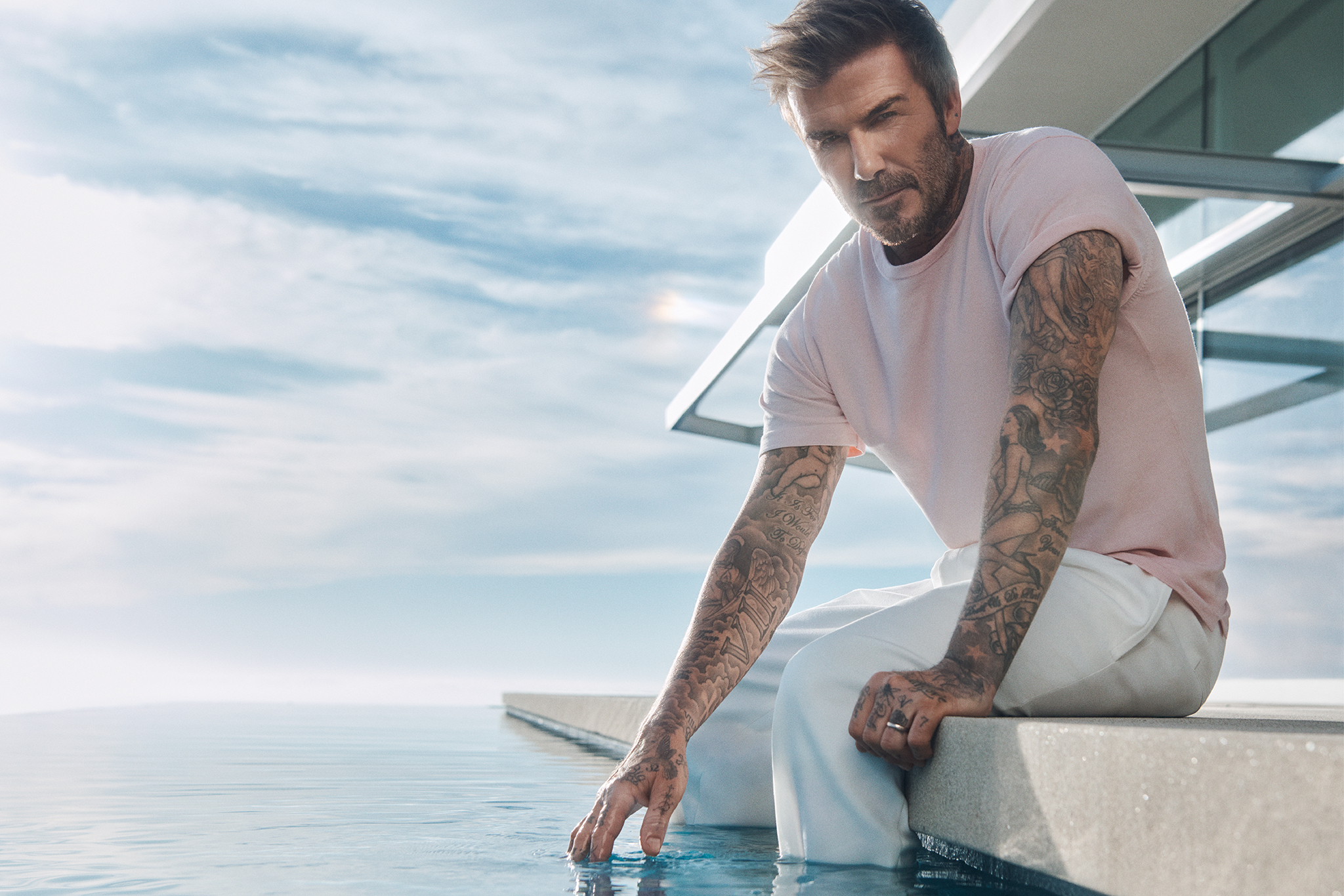 BECKHAM x BOSS Spring/Summer 2025 Collection
Photography by Lachlan Bailey, photo courtesy of BOSS.