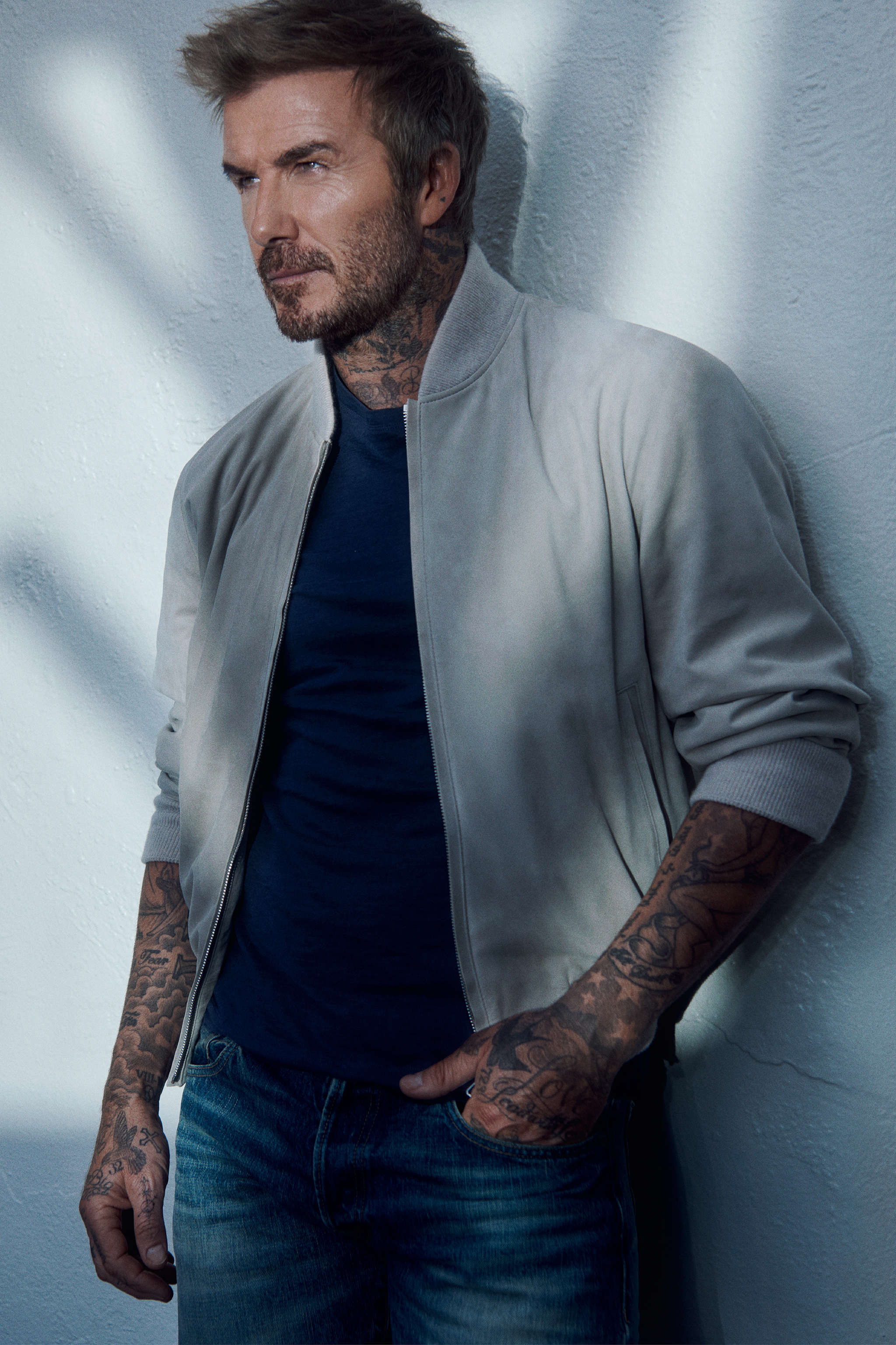 BECKHAM x BOSS Spring/Summer 2025 Collection
Photography by Lachlan Bailey, photo courtesy of BOSS.