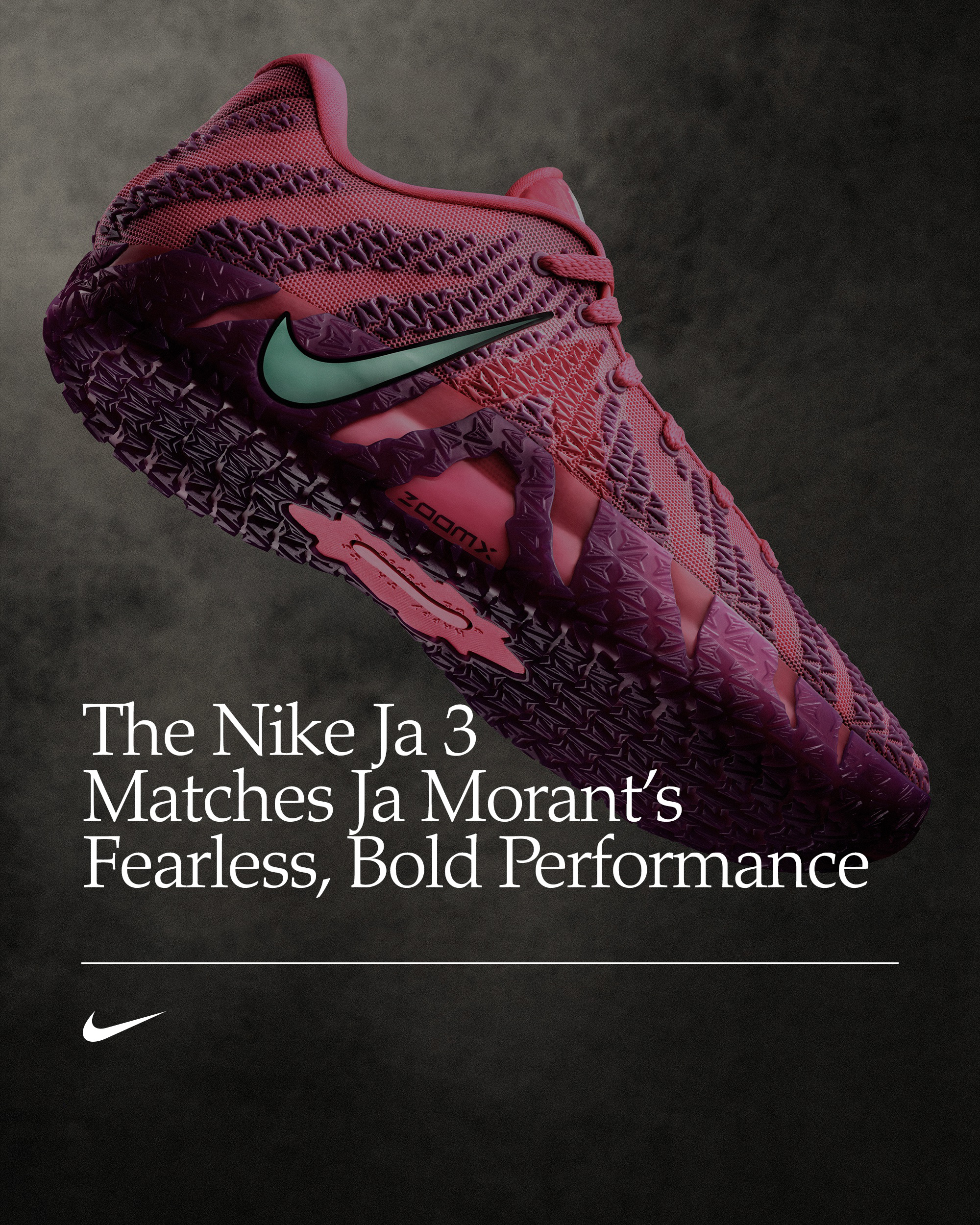 The Nike Ja 3 Matches Ja Morant's Fearless, Bold Performance