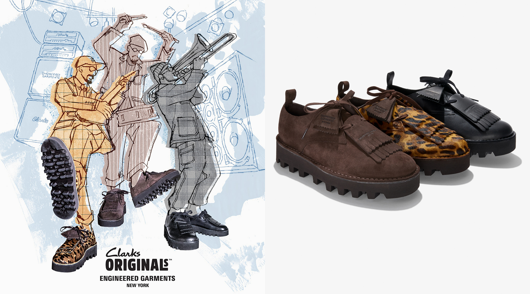 靴 Engineered Garments x Clarks Originals Engineered Garments x Clarks Originals | Nepenthes New York