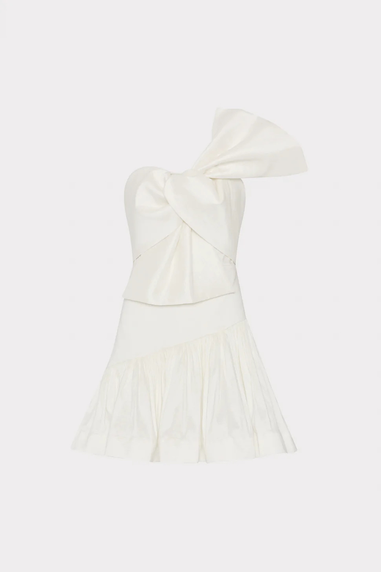Harley Bow Taffeta Mini Dress