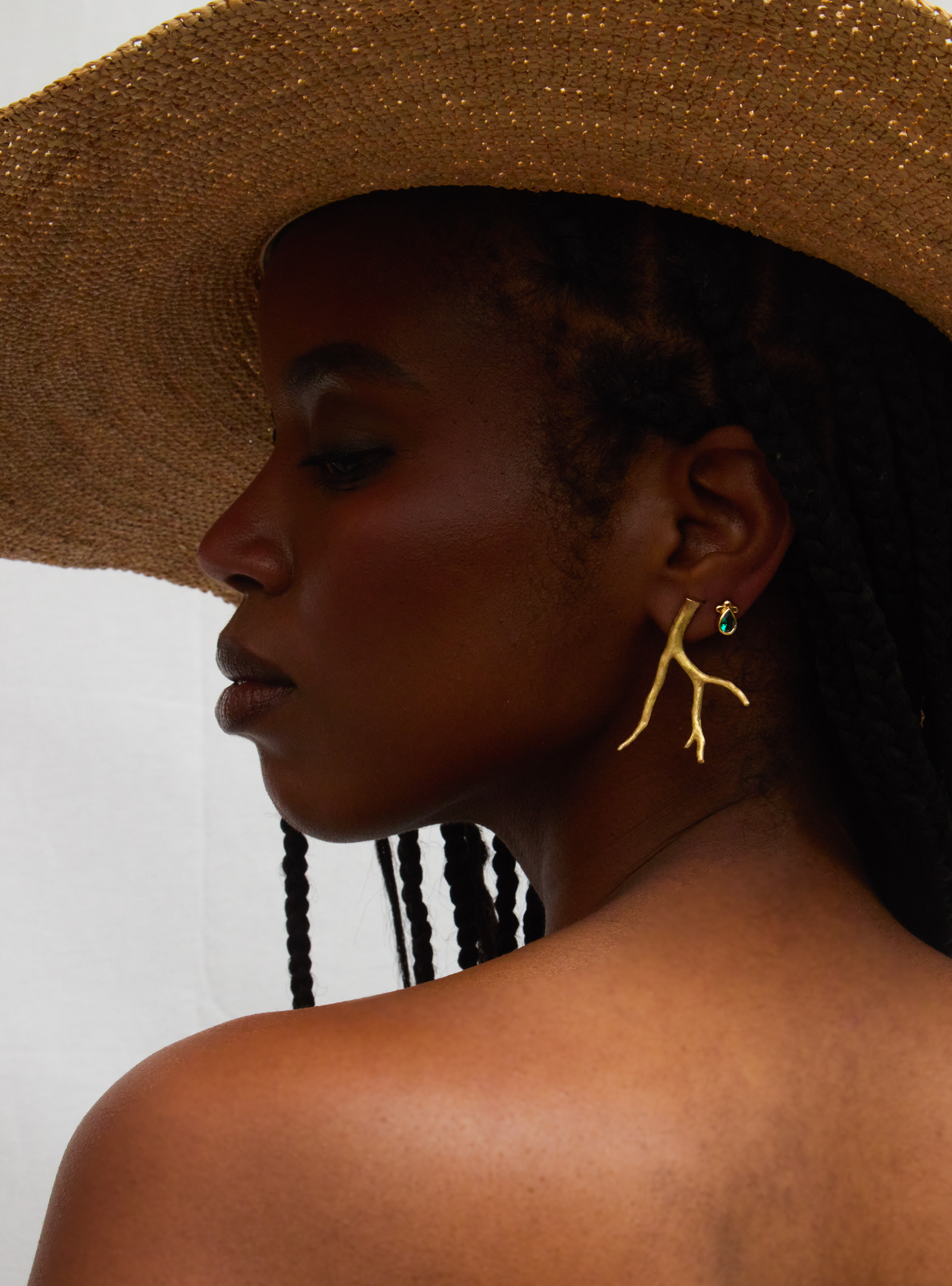 Coral Earrings