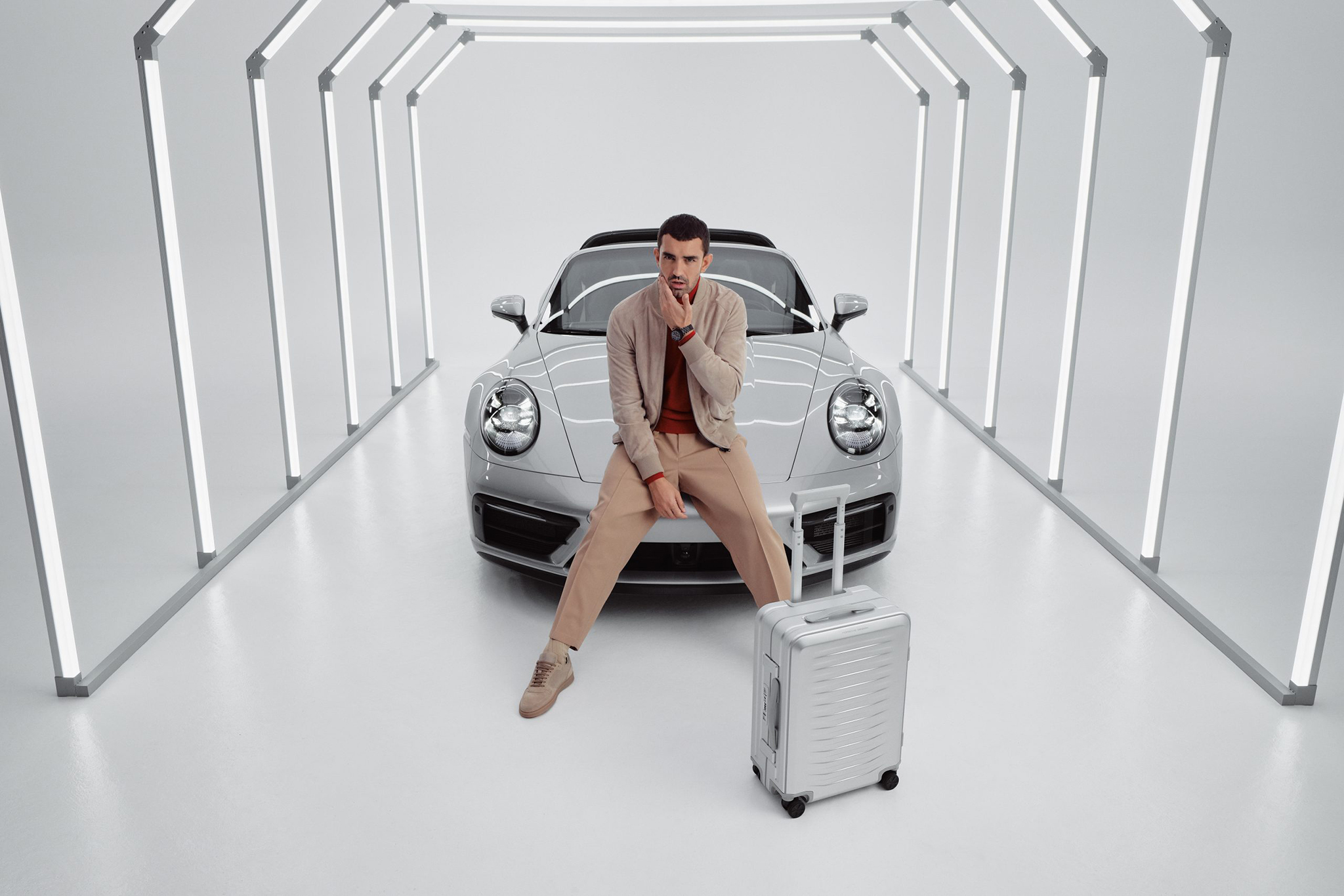 Porsche Design Debuts Its First Roadster Aluminum Trolley