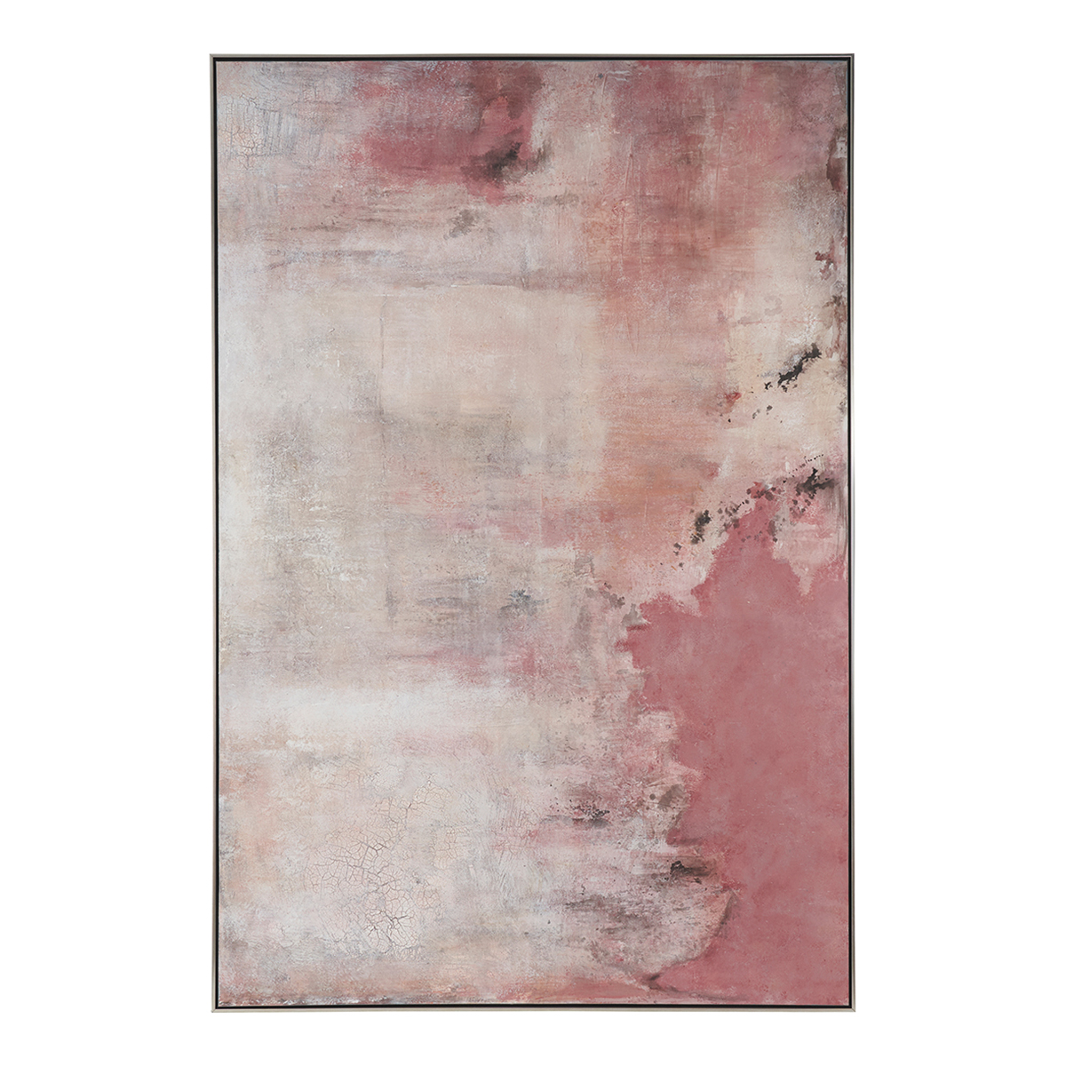 Rosae Painting
This moody, abstract painting will be a sure-fire conversation piece in any room of your home. Its milky, serene red tones will spice up any blank spaces, and add the perfect touch of sophistication to your decor.