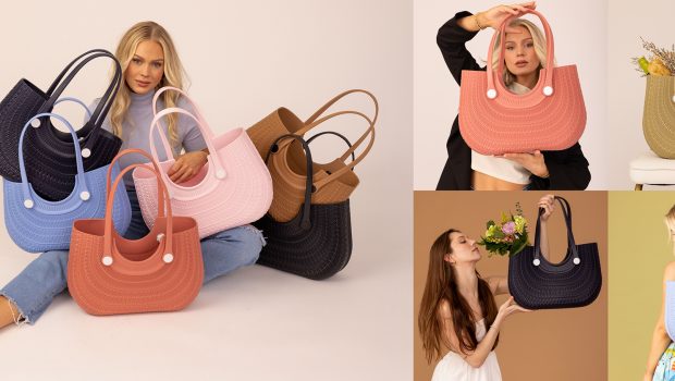 Versa Tote Launches the BLYTHE Textured Tote: A Sculptural Summer Staple