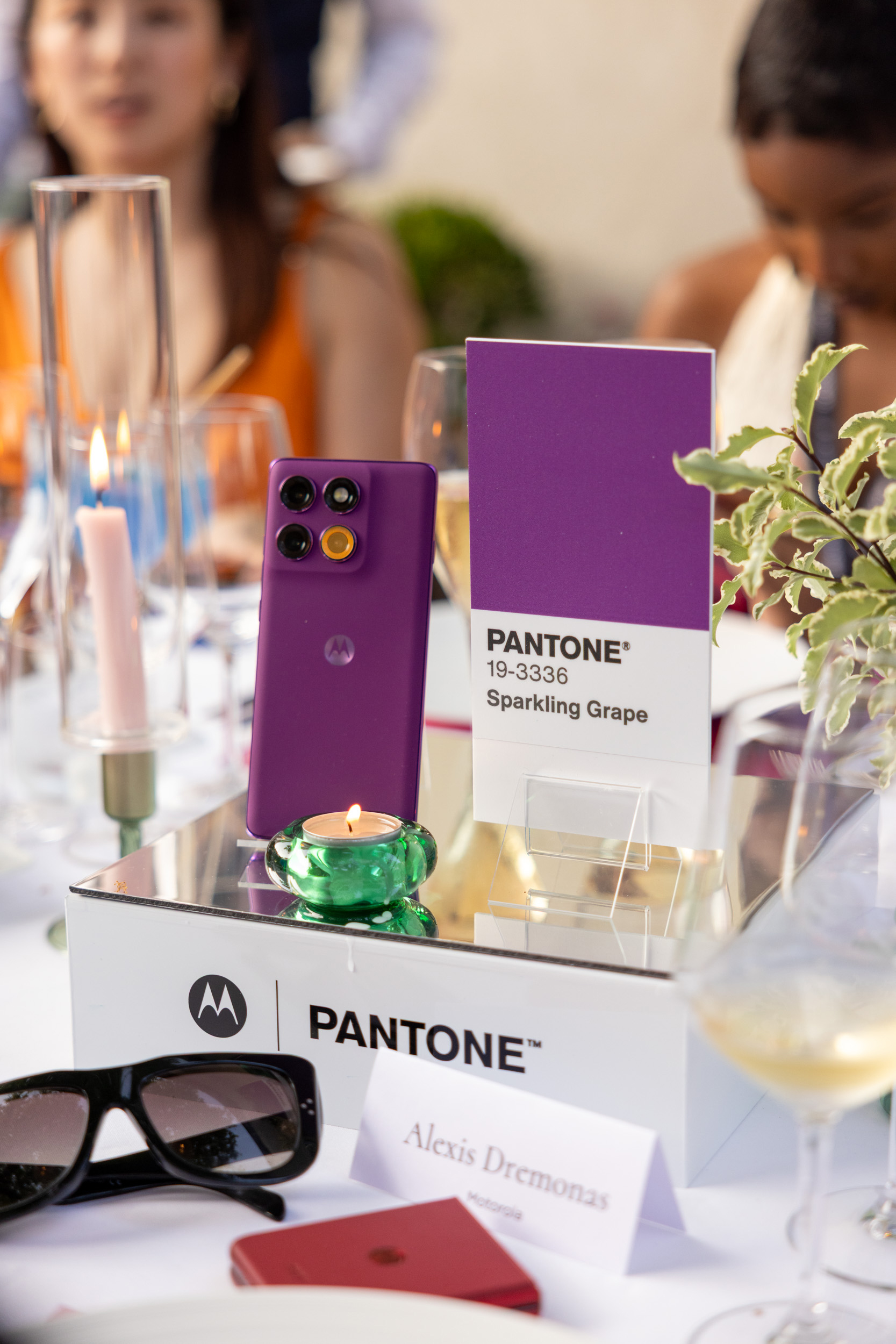 The Cannes Lions Pantone + Motorola Dinner
Photo by Benoit Galera, courtesy of Pantone