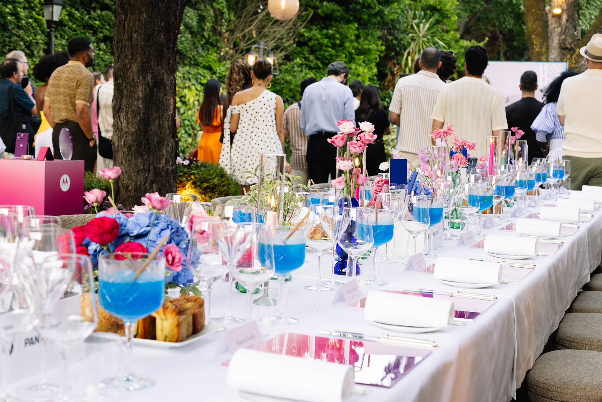 The Cannes Lions Pantone + Motorola Dinner
Photo by The Development, courtesy of Pantone