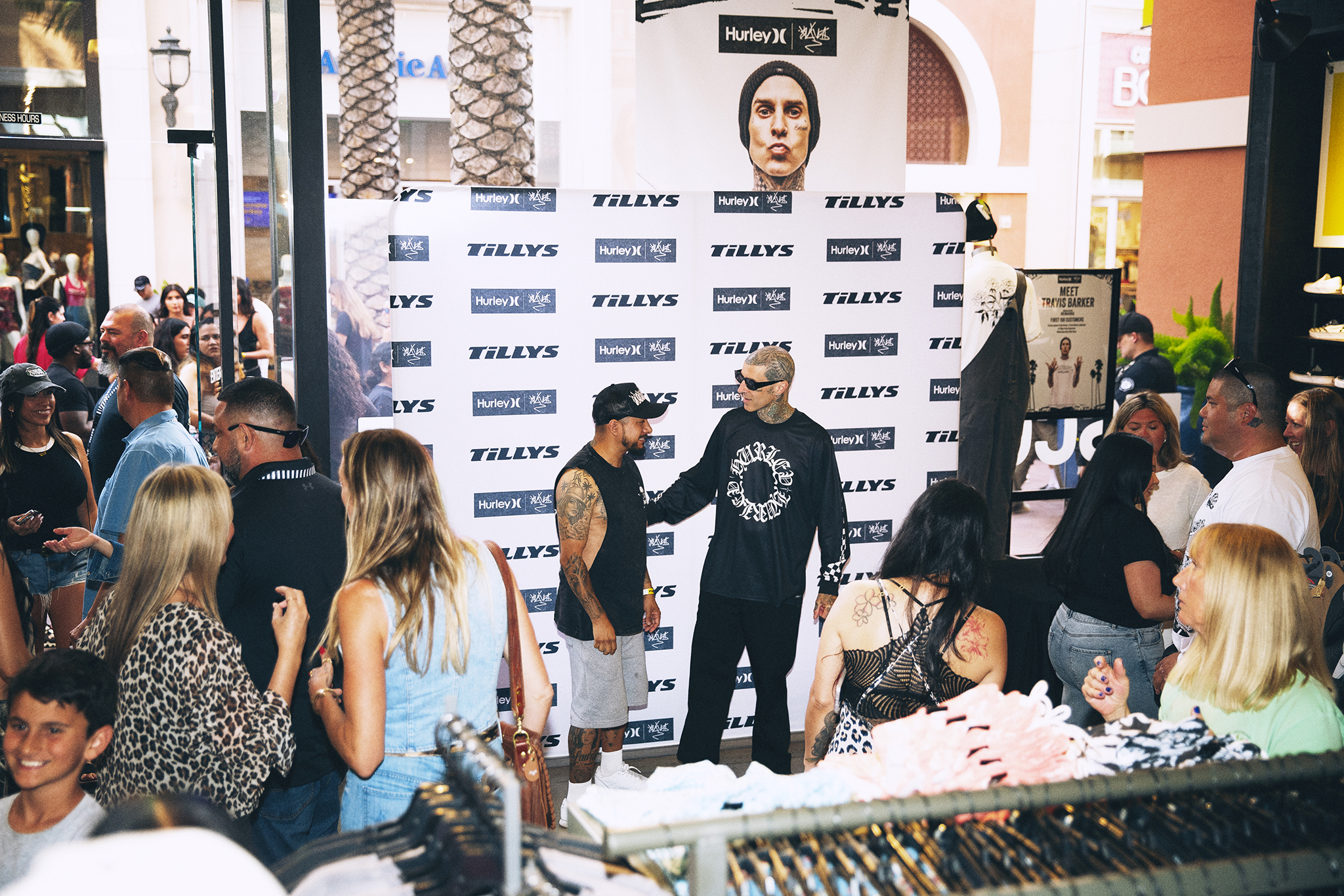 Hurley and Travis Barker Celebrated Campaign & Collection Launch at Tillys.
Photography by Derek Bahn.