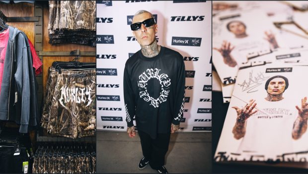 Hurley x Travis Barker Capsule Collection Photography by Derek Bahn.