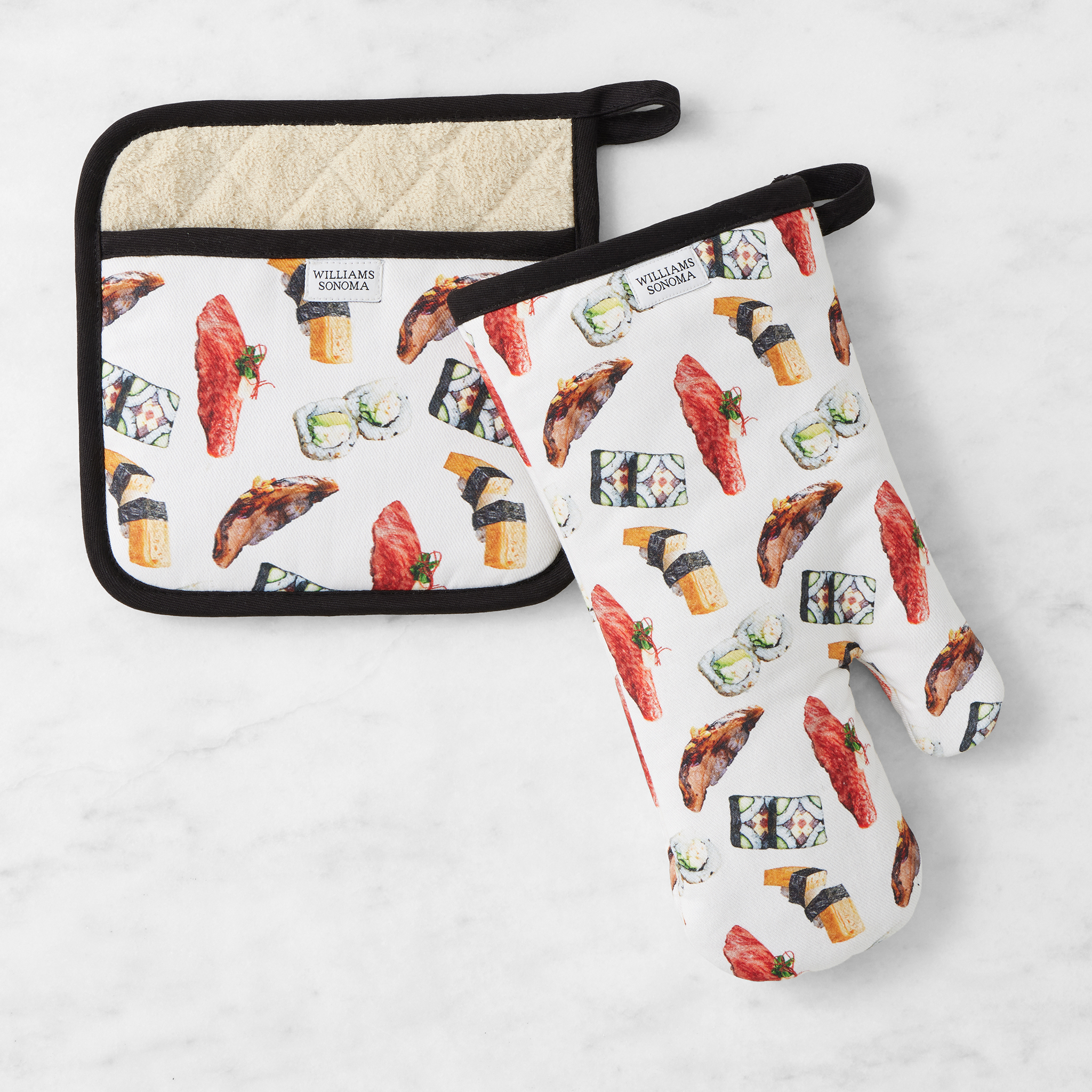 No Kid Hungry® Oven Mitt & Potholder Set, Masaharu Morimoto