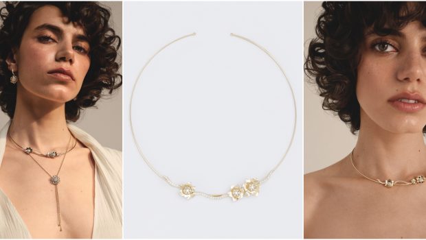 Jewelry Symbols in Gold: Dukachi's Floral Debut in France