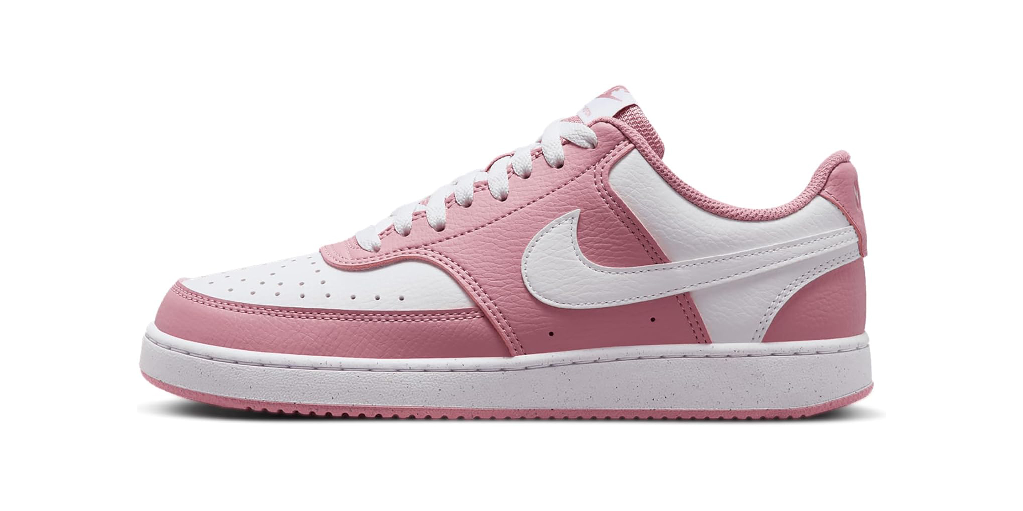 Nike Women's Court Vision Low Next Nature Shoes
Color: Elemental Pink/White