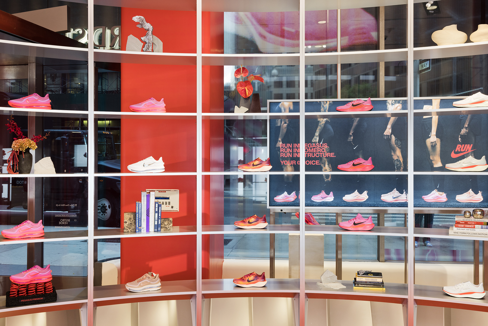 Nike Running @ The Corner at Nordstrom NYC - In-Store Displays