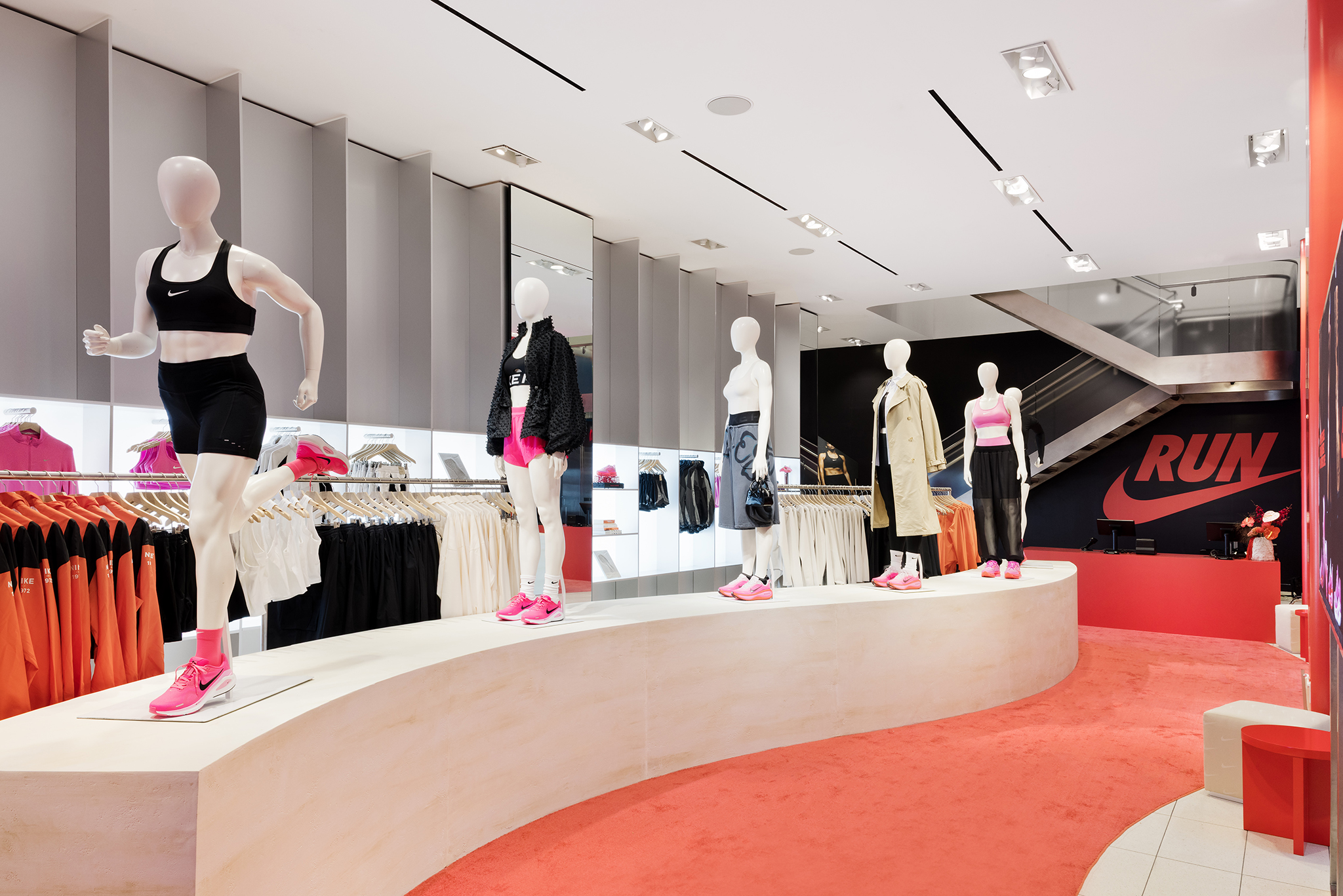 Nike Running @ The Corner at Nordstrom NYC - In-Store Displays