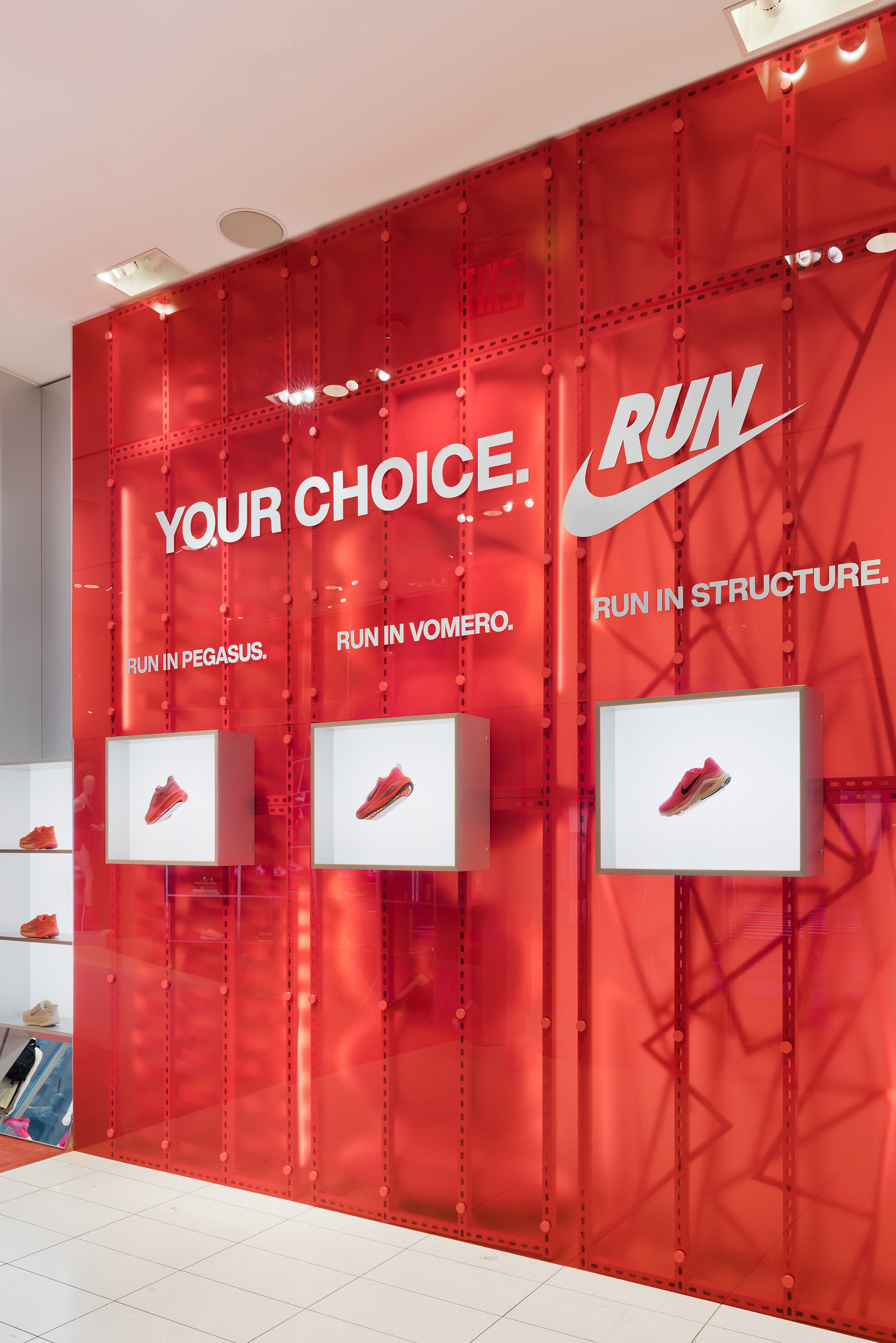 Nike Running @ The Corner at Nordstrom NYC - In-Store Displays
