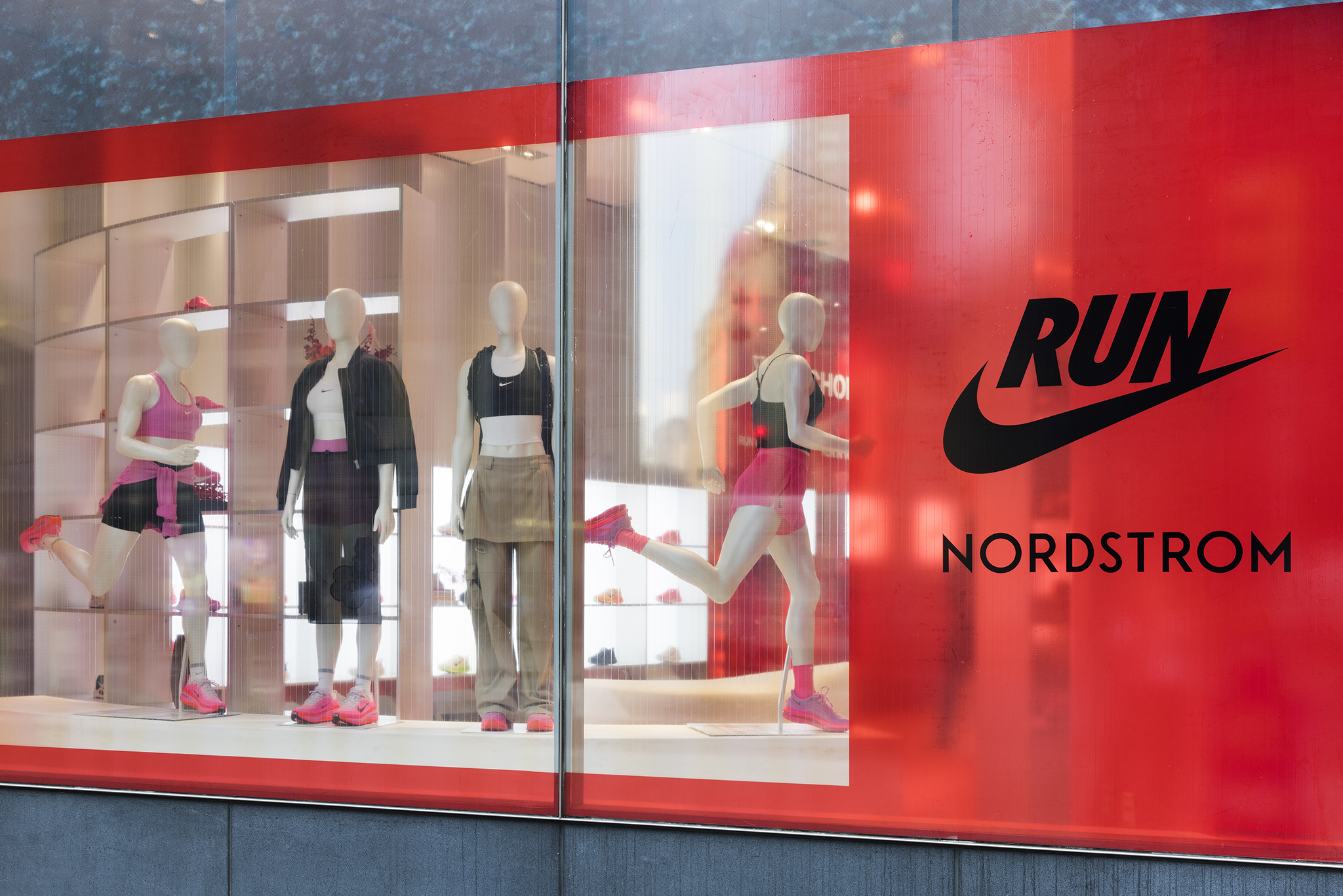 Nike Running @ The Corner at Nordstrom NYC - Store Windows