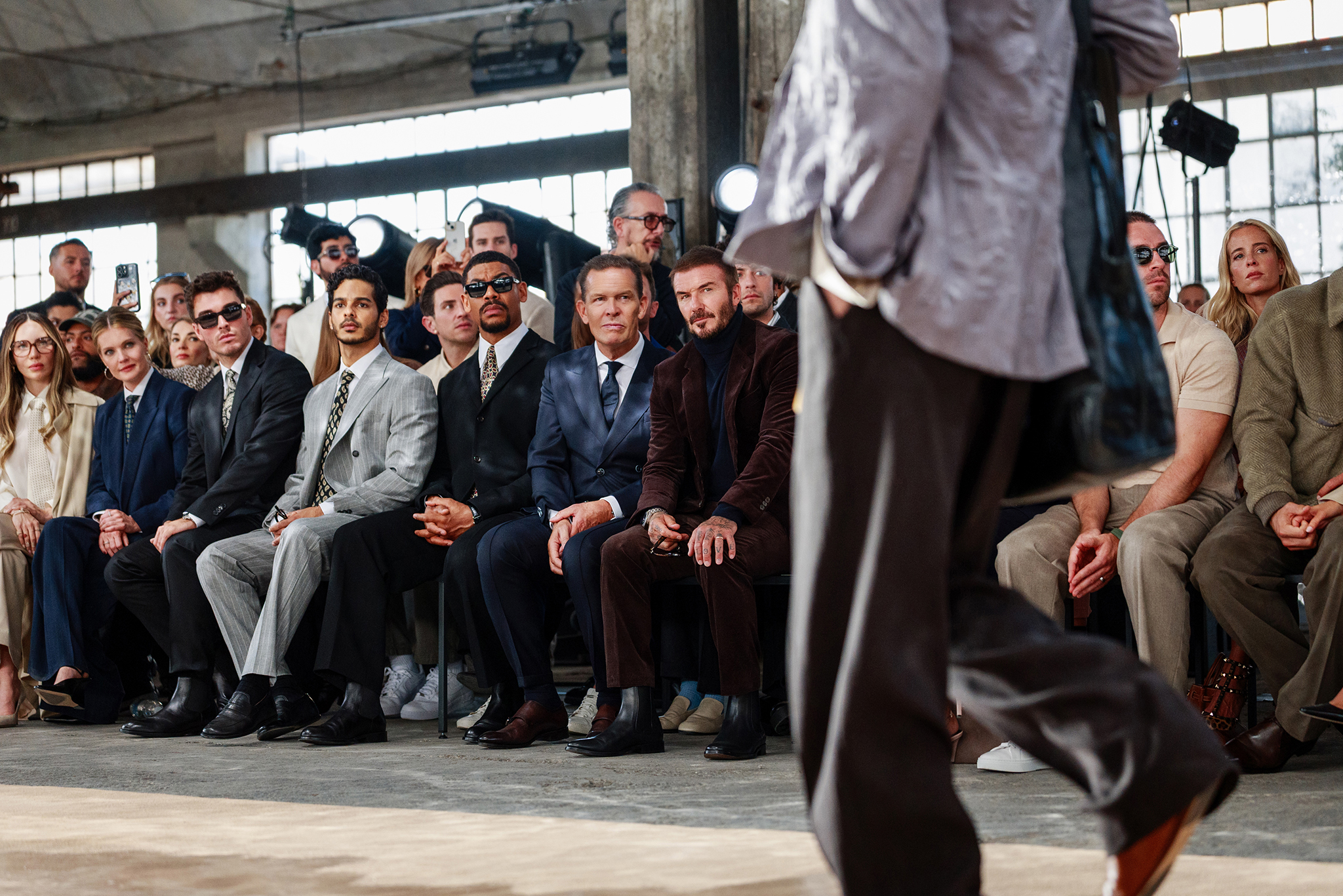 BOSS Spring/Summer 26 Fashion Show Front Row