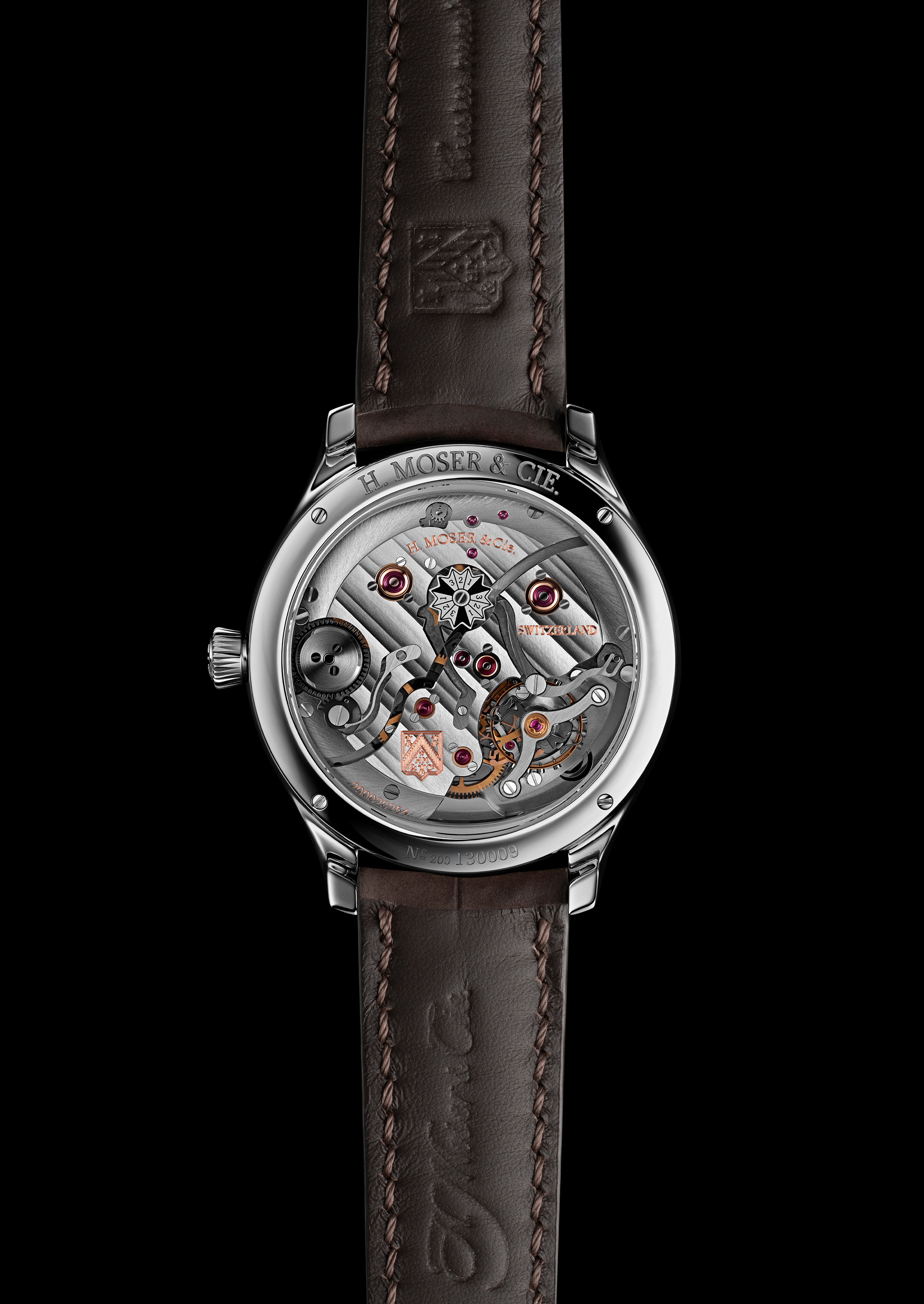 H. Moser's Endeavour Perpetual Calendar Smoked Salmon