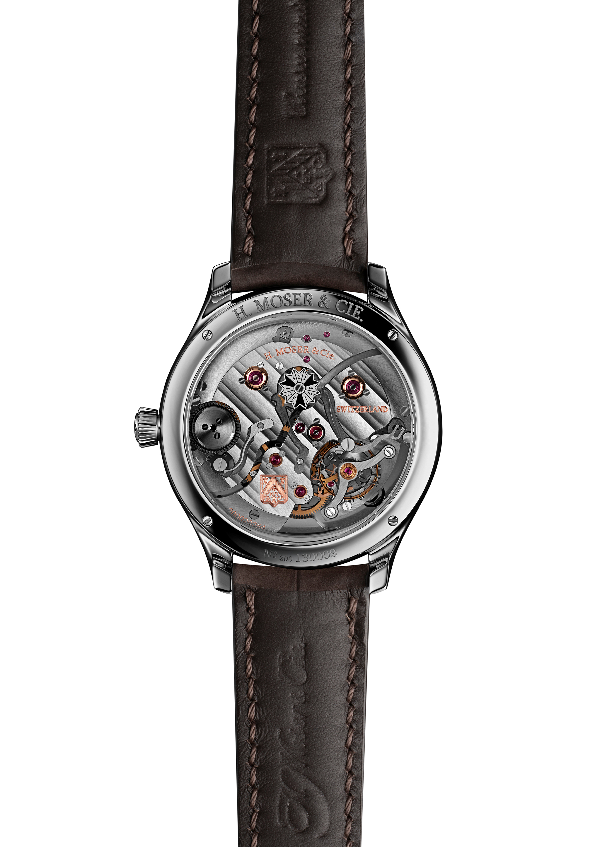 H. Moser's Endeavour Perpetual Calendar Smoked Salmon