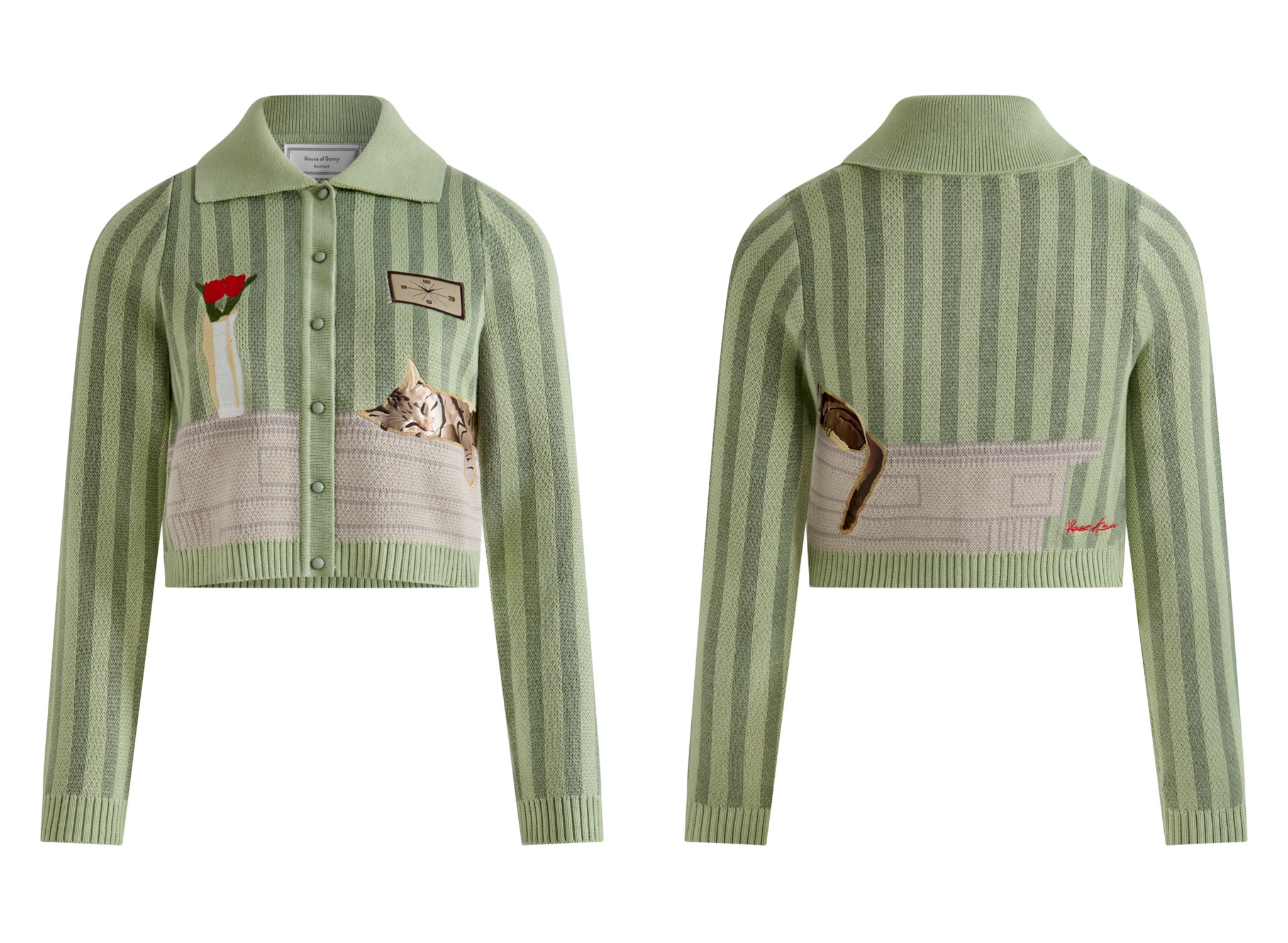 The Sleepy Cat Cardigan