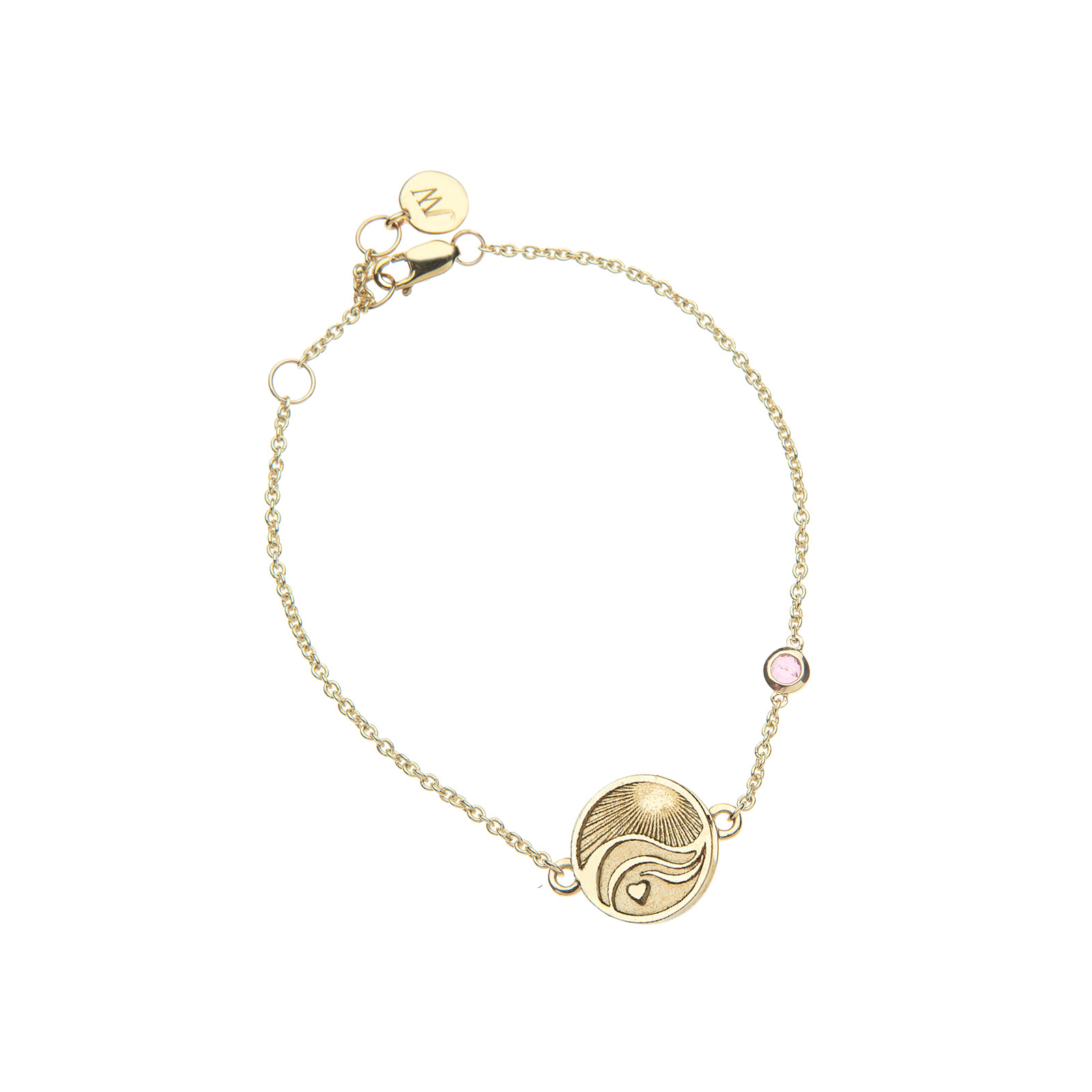 Love - Courage - Strength JW 10k Bracelet