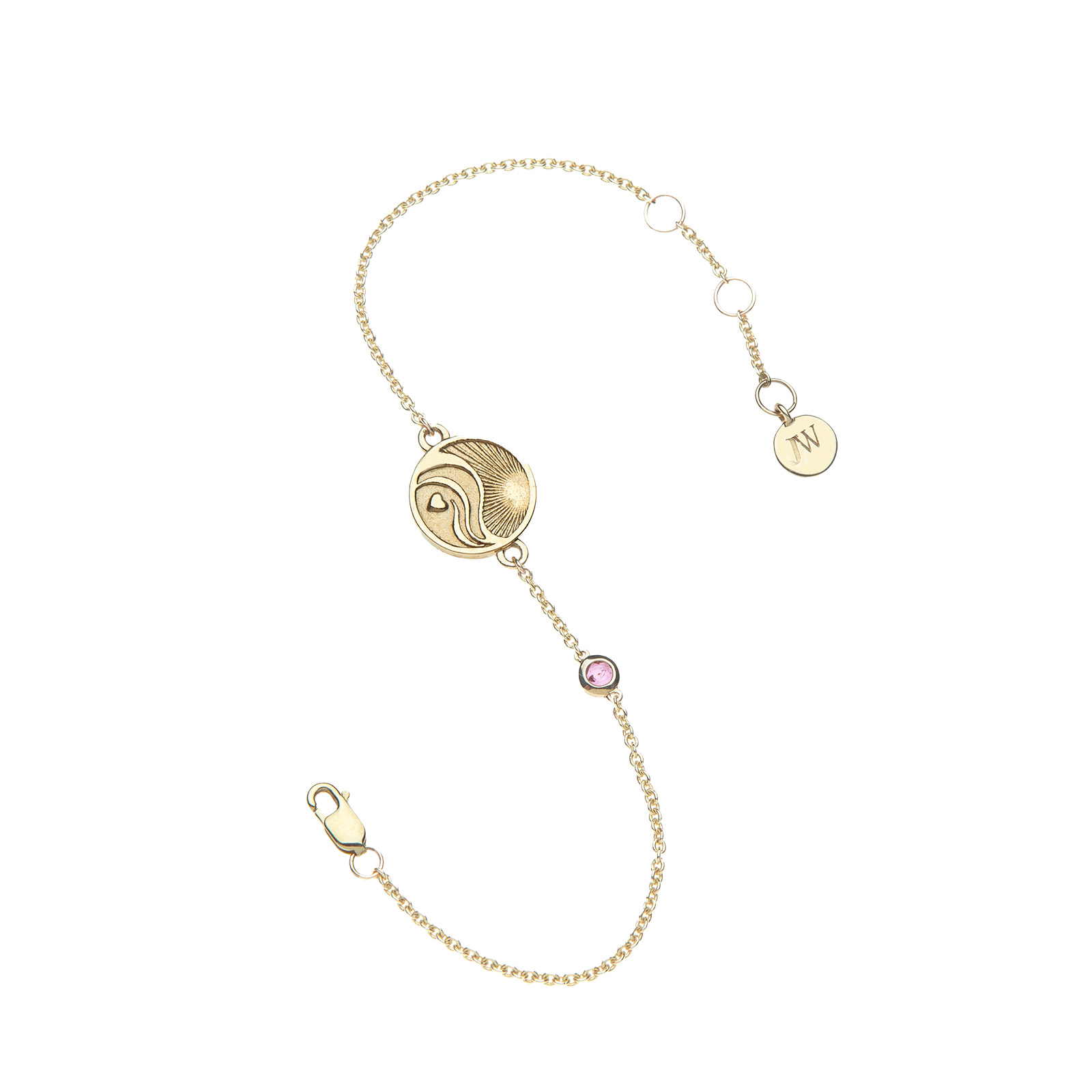 Love - Courage - Strength JW 10k Bracelet