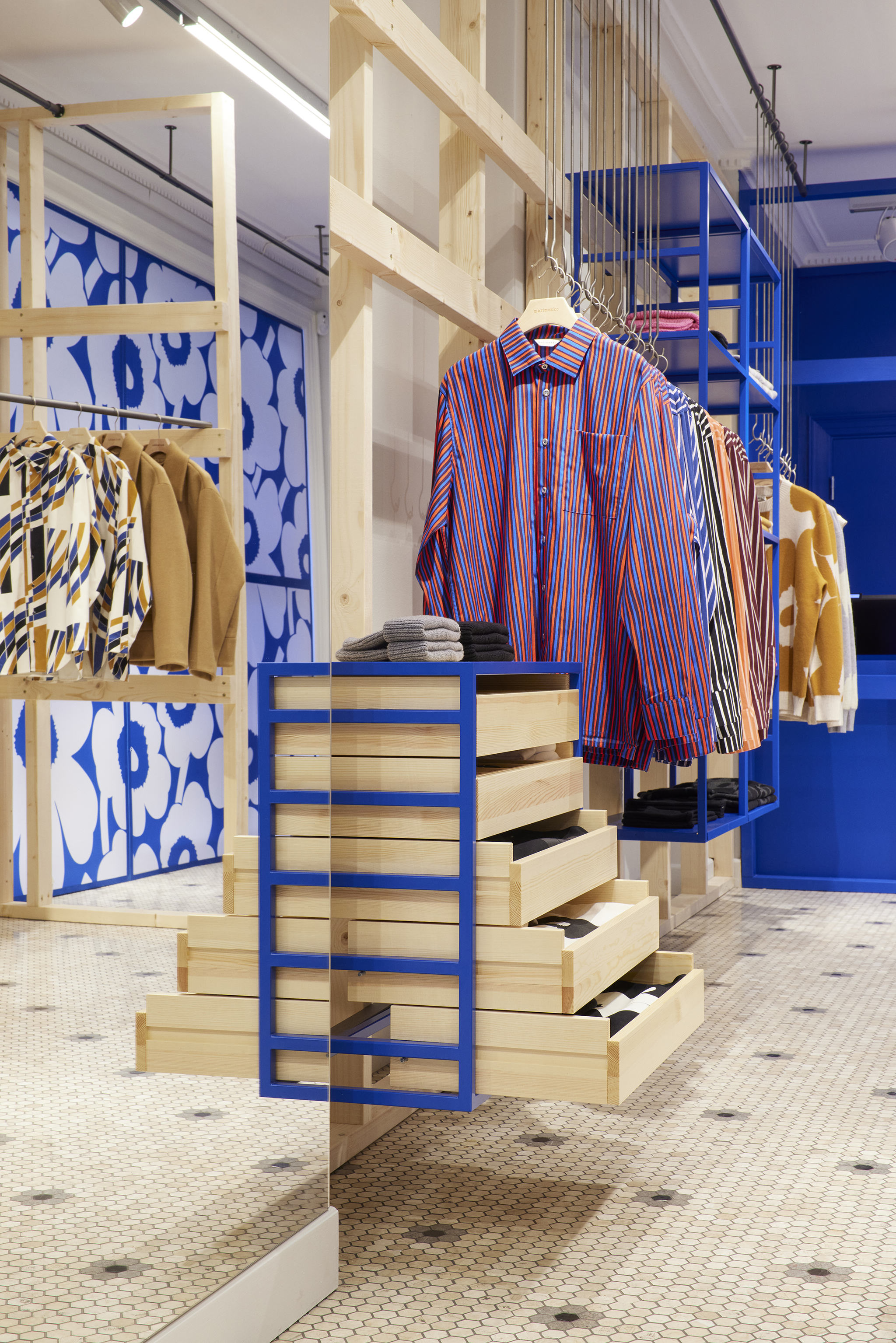 Marimekko's store concept from an other location.