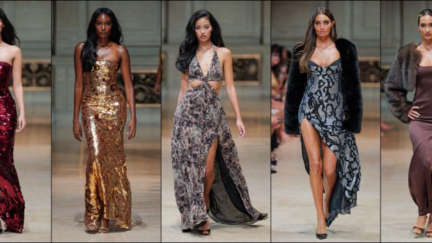 BROOKLYN, NEW YORK – SEPTEMBER 9, 2025 - Models walk down the runway at the Oh Polly × Cindy Kimberly “Vita Velata” fashion show at Weylin during New York Fashion Week Spring/Summer 2026. Photos by Chia-Ta Tsai – @ct_tsai