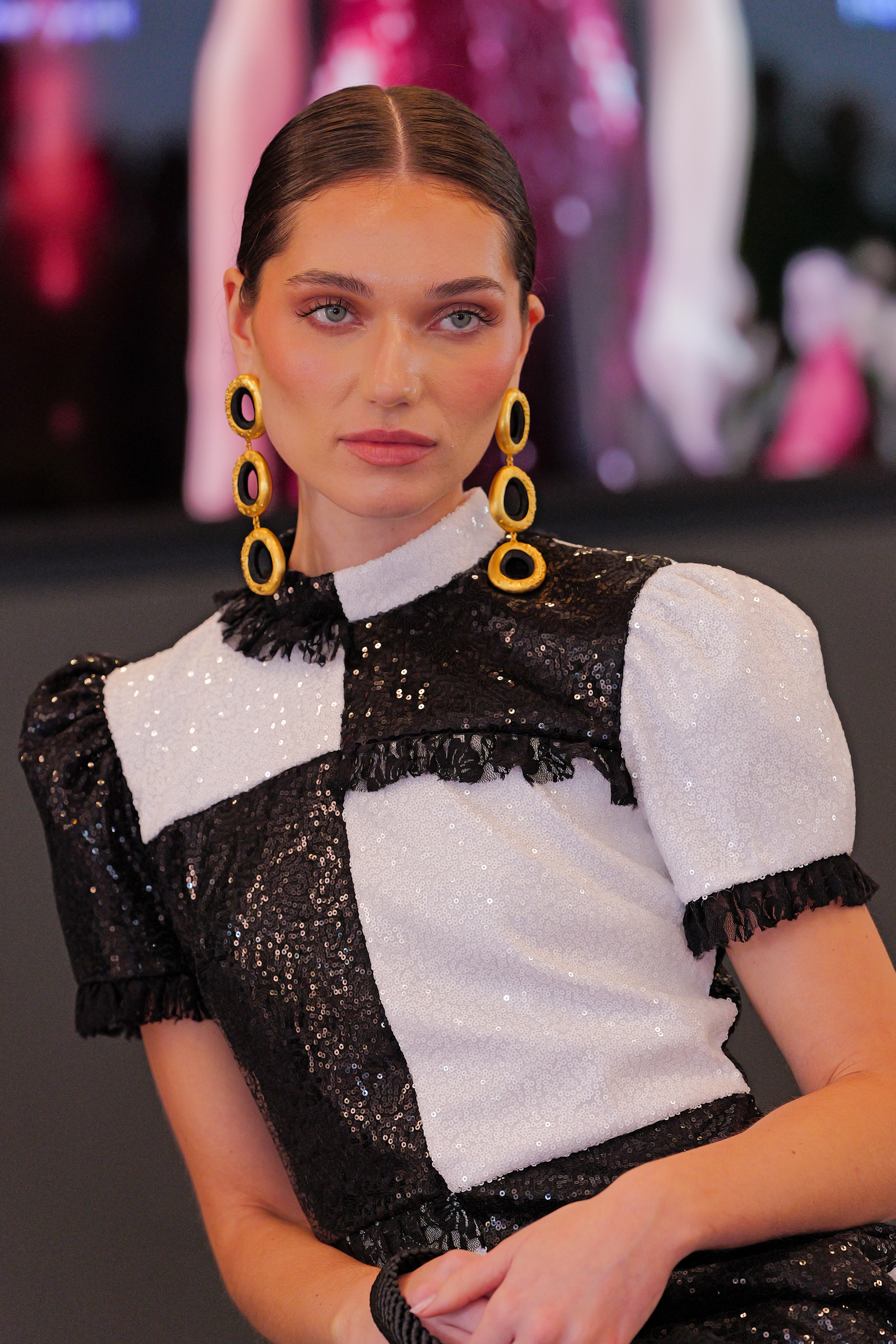 NEW YORK, NY – SEPTEMBER 11, 2025  - Raúl Peñaranda's Spring/Summer 2026 “Bloom” was presented on the CFDA official New York Fashion Week calendar at Studio 45 Rockefeller Plaza, 27th Floor, featuring models in his latest designs and welcoming industry guests.