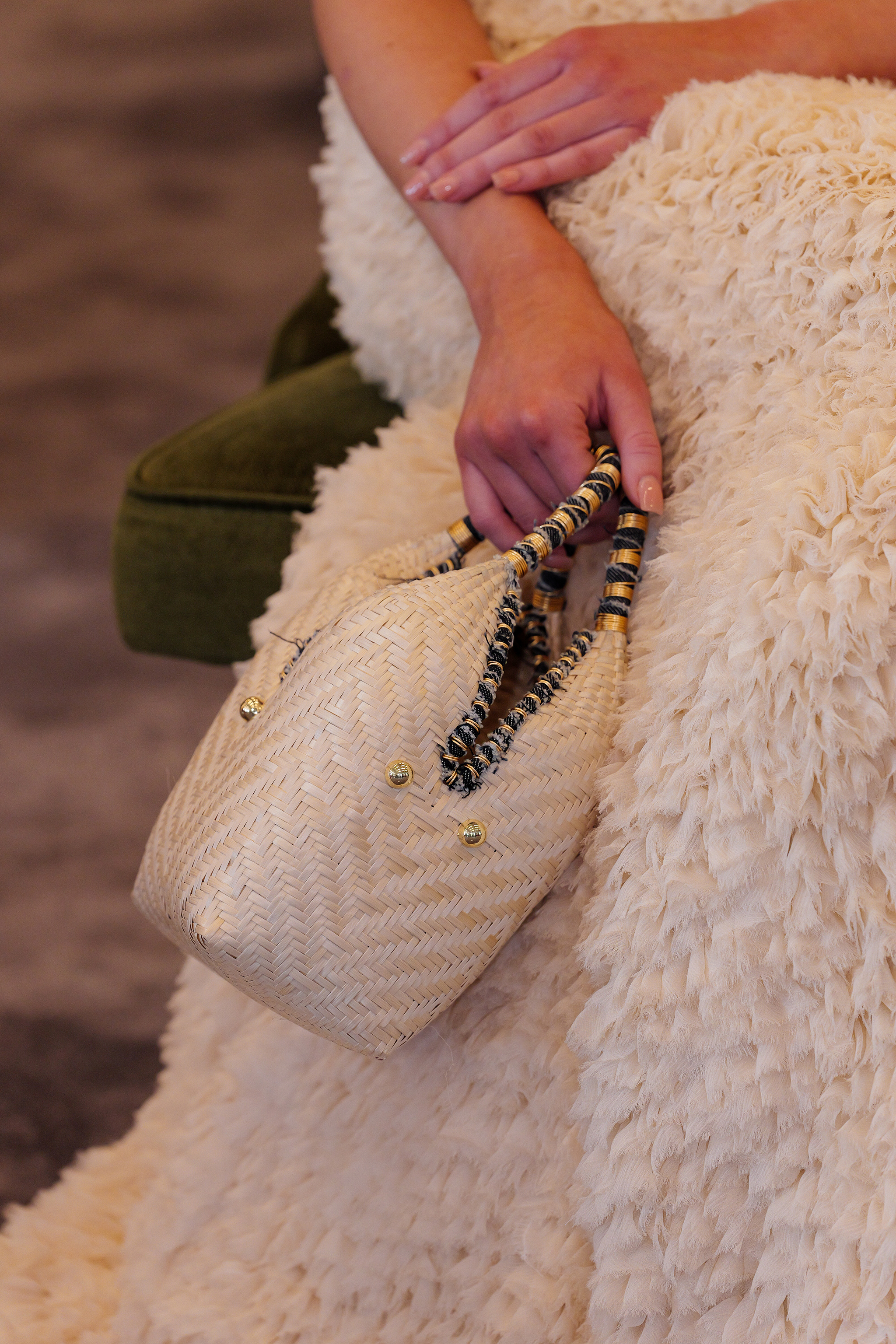 NEW YORK, NY – SEPTEMBER 11, 2025  - Raúl Peñaranda's Spring/Summer 2026 “Bloom” was presented on the CFDA official New York Fashion Week calendar at Studio 45 Rockefeller Plaza, 27th Floor, featuring models in his latest designs and welcoming industry guests.