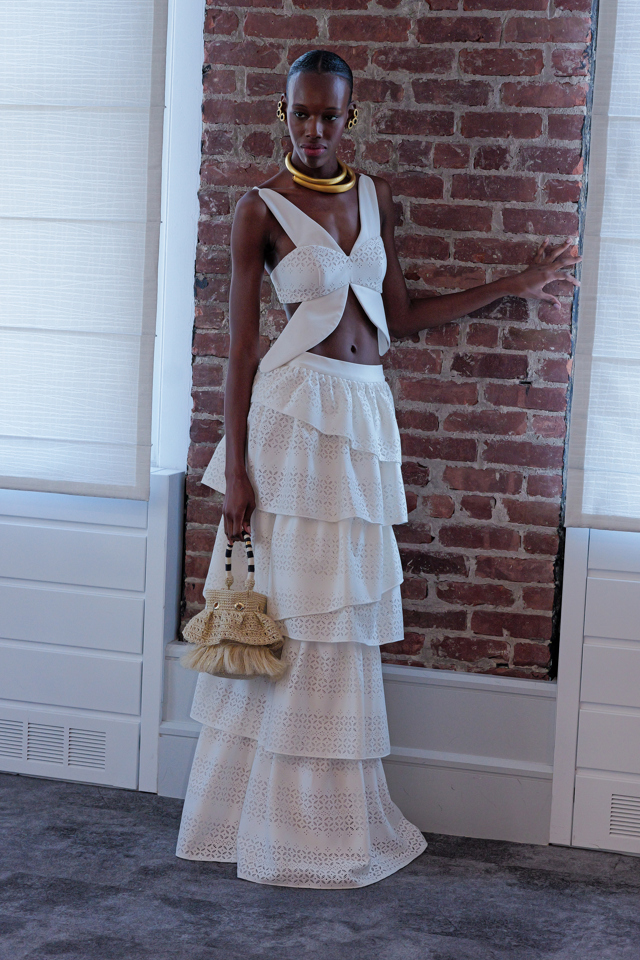 NEW YORK, NY – SEPTEMBER 11, 2025  - Raúl Peñaranda's Spring/Summer 2026 “Bloom” was presented on the CFDA official New York Fashion Week calendar at Studio 45 Rockefeller Plaza, 27th Floor, featuring models in his latest designs and welcoming industry guests.