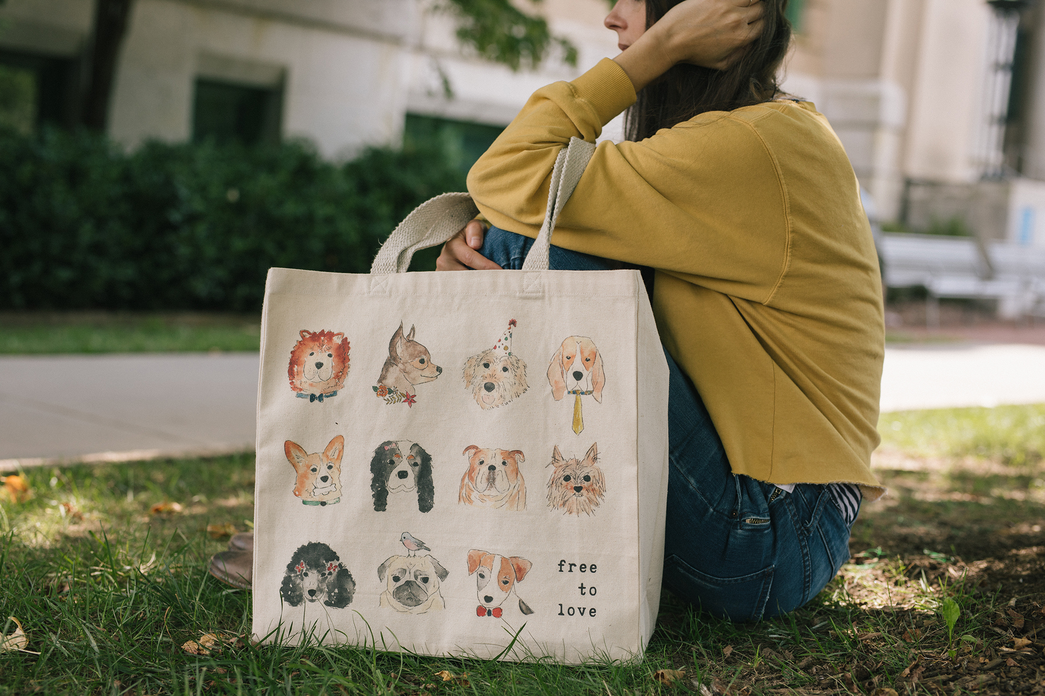 Dog Lover Tote by The Tote Project