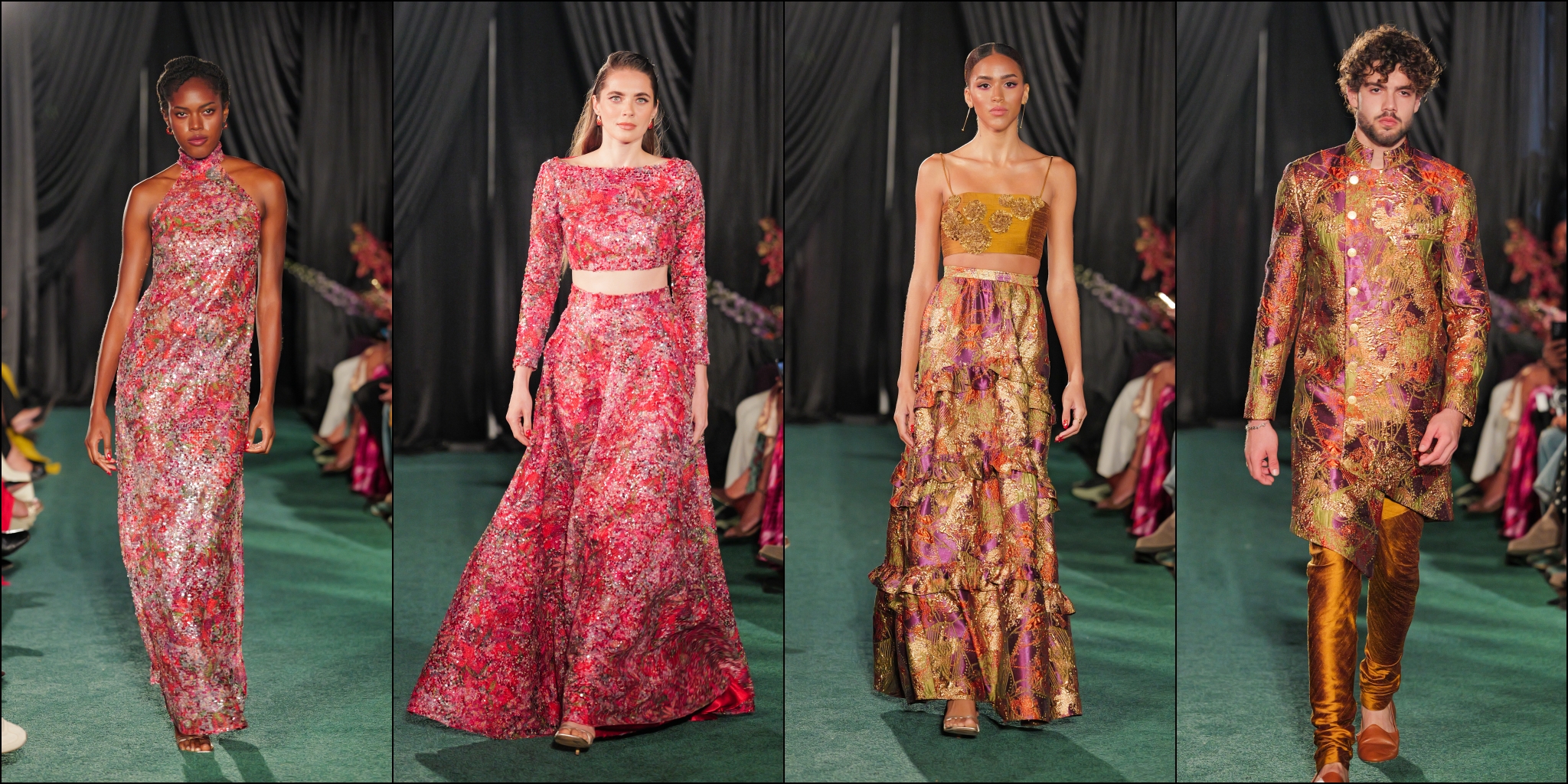 October 15, 2025, New York – Harleen Kaur's Fall 2026 Bridal & Evening Collection Runway Show During New York Bridal Fashion Week. Photo by Chia-Ta Tsai @ct_tsai