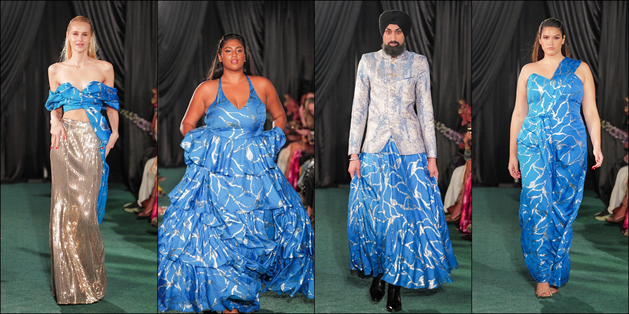 October 15, 2025, New York – Harleen Kaur's Fall 2026 Bridal & Evening Collection Runway Show During New York Bridal Fashion Week. Photo by Chia-Ta Tsai @ct_tsai