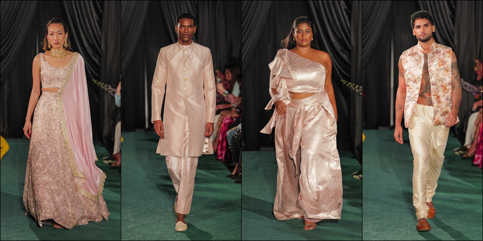 October 15, 2025, New York – Harleen Kaur's Fall 2026 Bridal & Evening Collection Runway Show During New York Bridal Fashion Week. Photo by Chia-Ta Tsai @ct_tsai