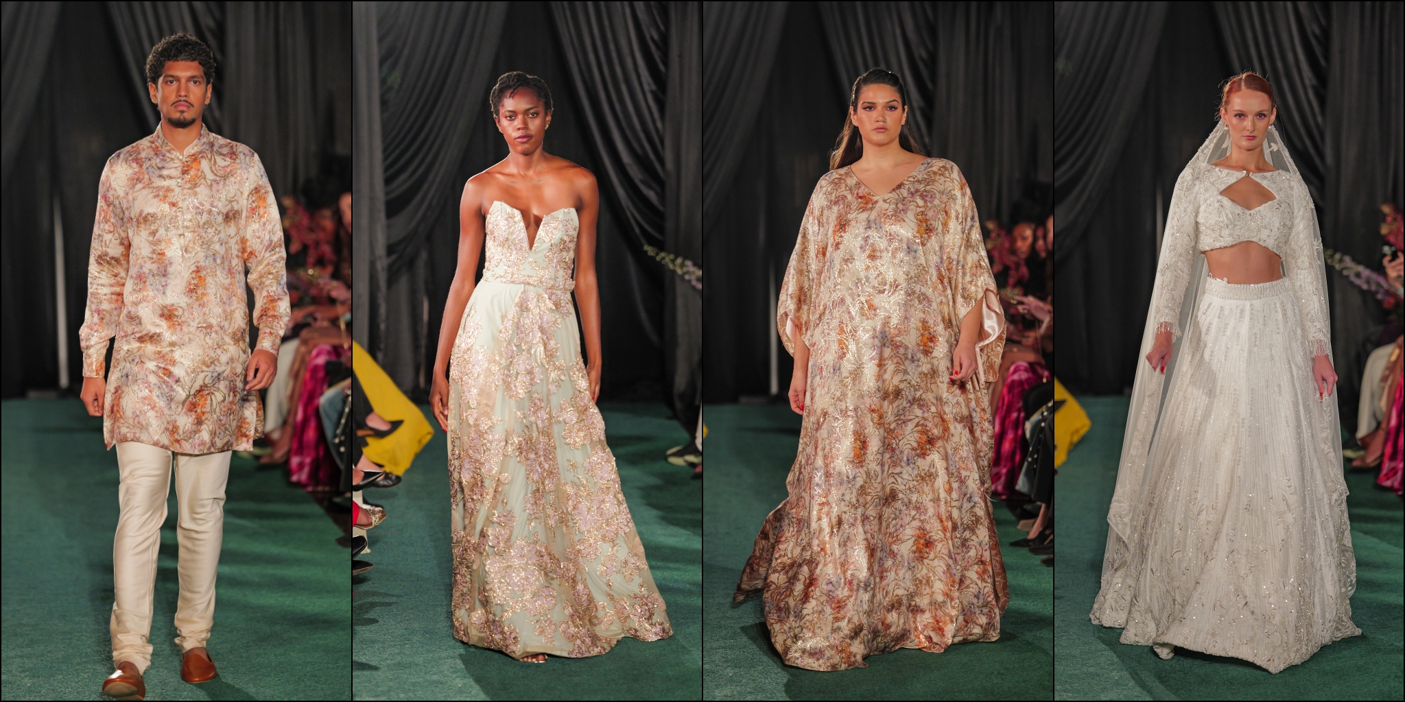October 15, 2025, New York – Harleen Kaur's Fall 2026 Bridal & Evening Collection Runway Show During New York Bridal Fashion Week. Photo by Chia-Ta Tsai @ct_tsai
