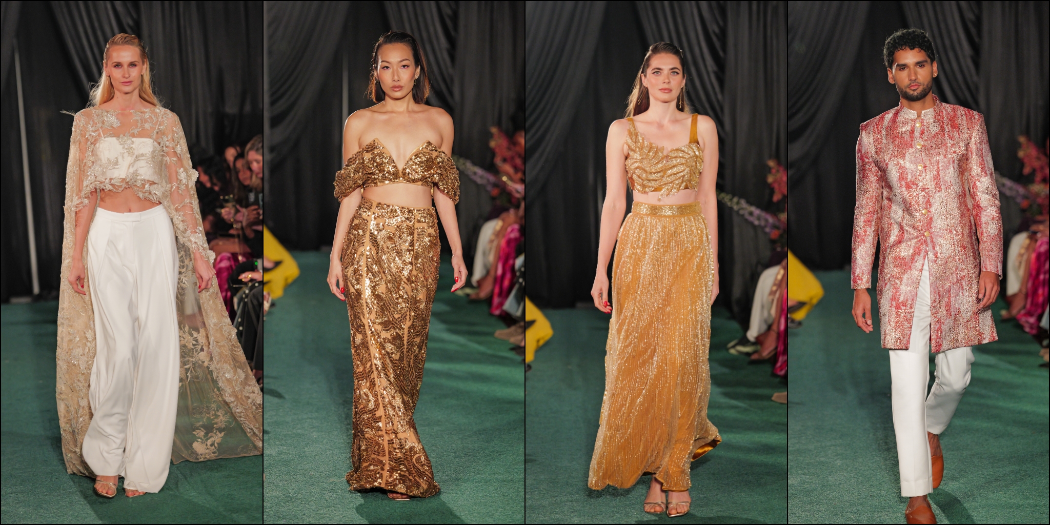 October 15, 2025, New York – Harleen Kaur's Fall 2026 Bridal & Evening Collection Runway Show During New York Bridal Fashion Week. Photo by Chia-Ta Tsai @ct_tsai