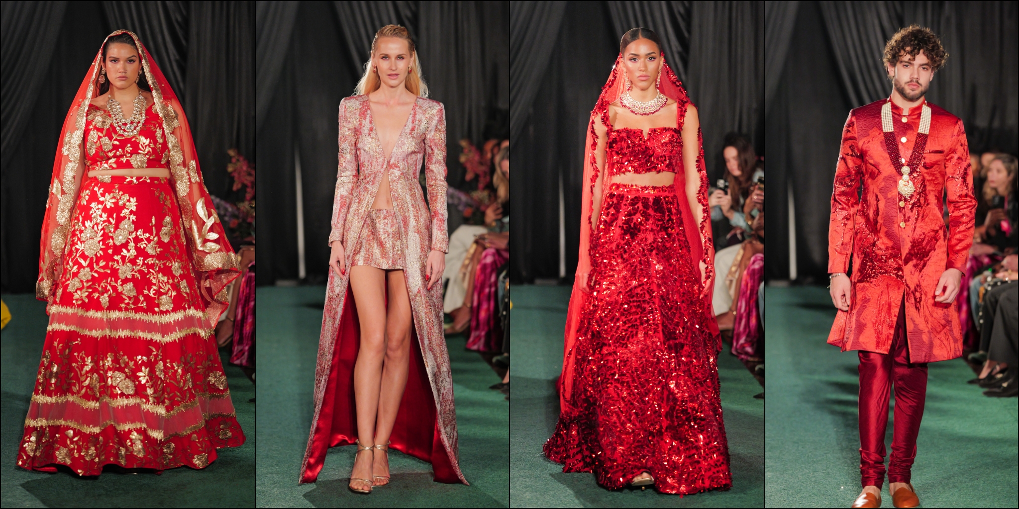 October 15, 2025, New York – Harleen Kaur's Fall 2026 Bridal & Evening Collection Runway Show During New York Bridal Fashion Week. Photo by Chia-Ta Tsai @ct_tsai