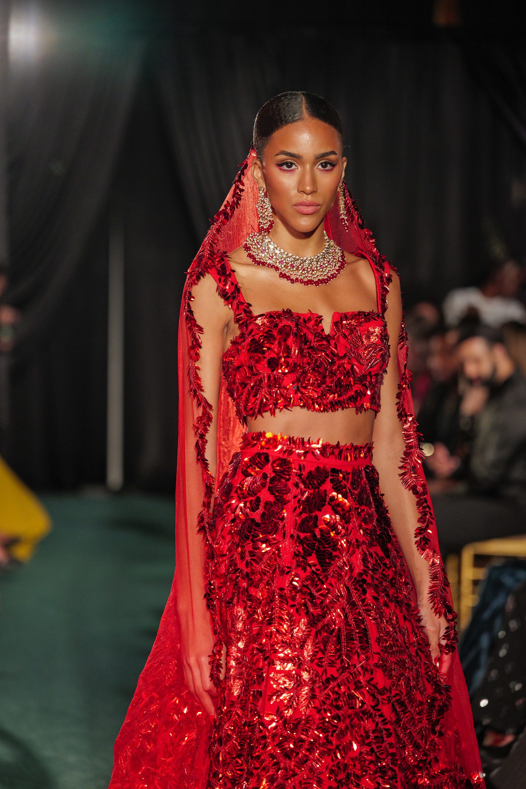 October 15, 2025, New York – Harleen Kaur's Fall 2026 Bridal & Evening Collection Runway Show During New York Bridal Fashion Week. Photo by Chia-Ta Tsai @ct_tsai