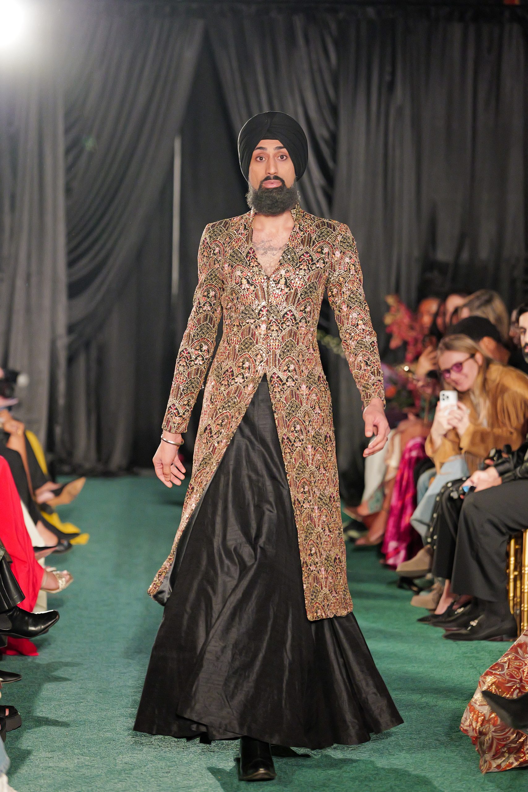Dr. Sundeep Singh Boparai, DHA, MHA walked down the runway at